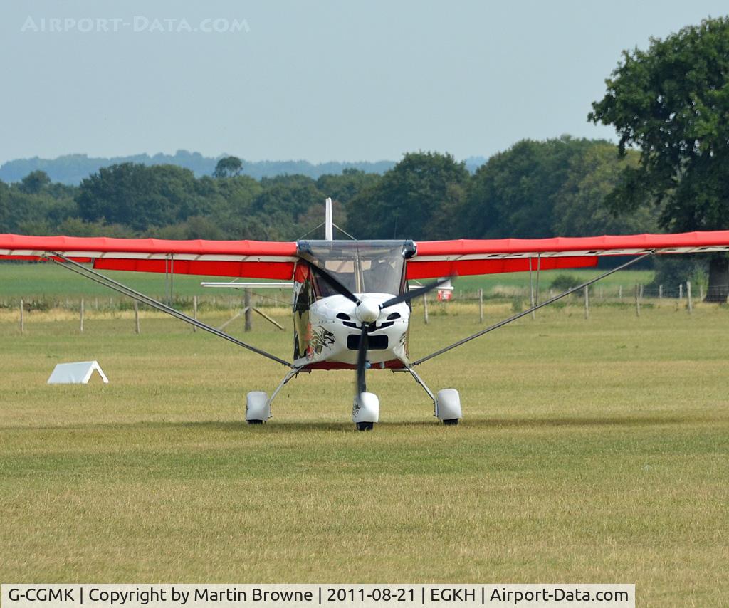 G-CGMK, 2009 Skyranger 582(1) C/N BMAA/HB/491, SHOT AT HEADCORN