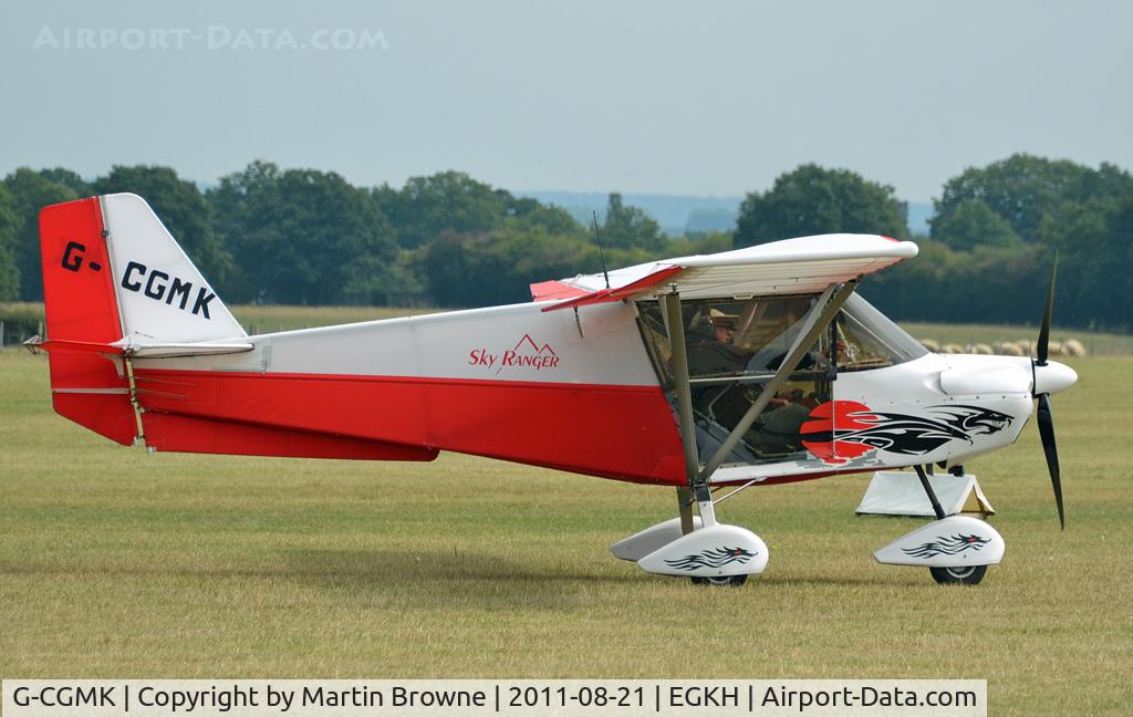 G-CGMK, 2009 Skyranger 582(1) C/N BMAA/HB/491, SHOT AT HEADCORN