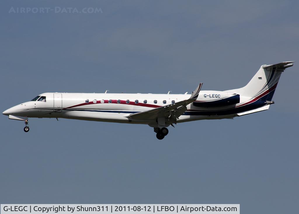 G-LEGC, 2007 Embraer EMB-135BJ Legacy C/N 14501025, Landing rwy 32R