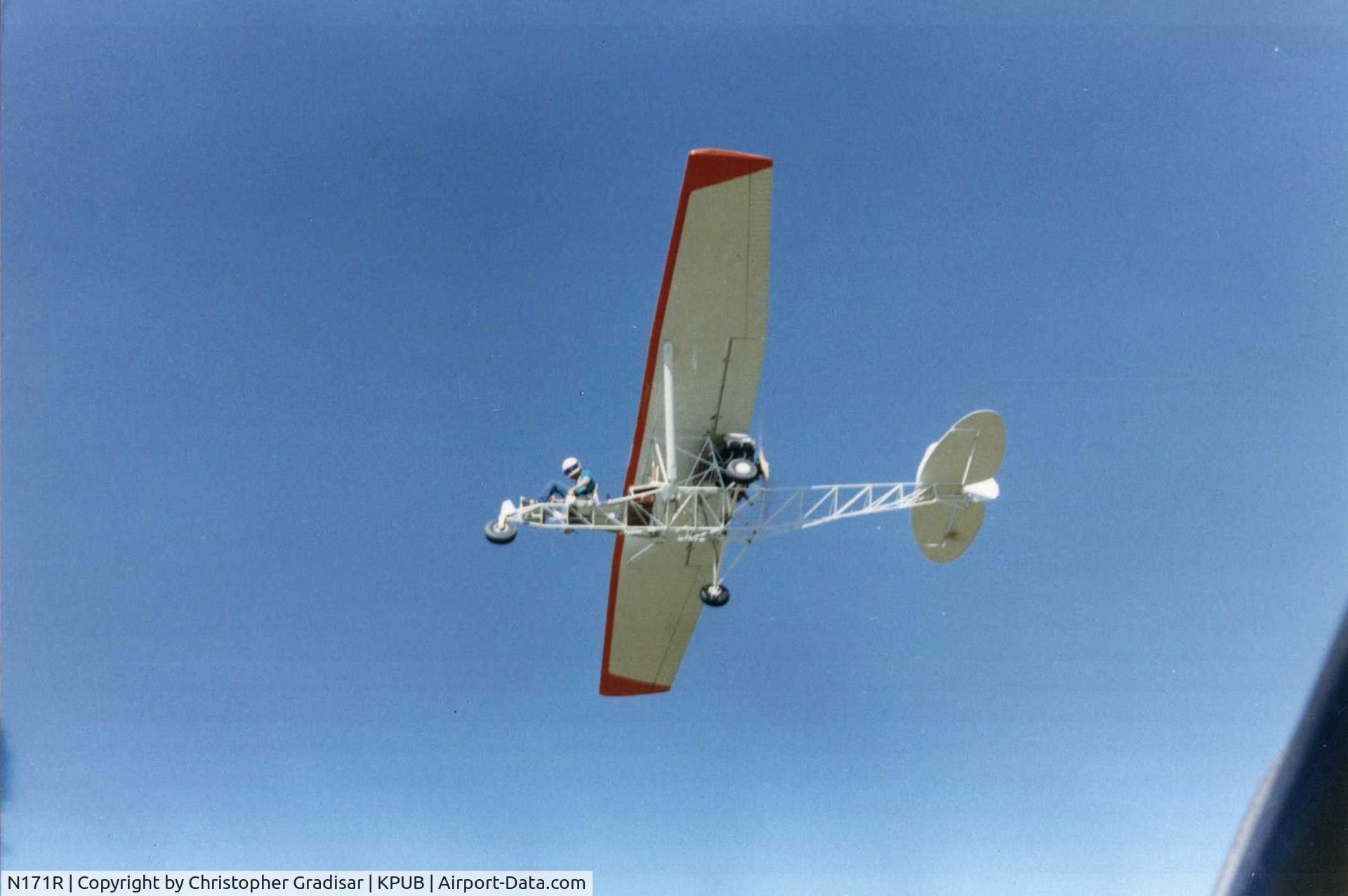 N171R, 1985 Breezy RLU-1 C/N BZ1F2, Flight Photo