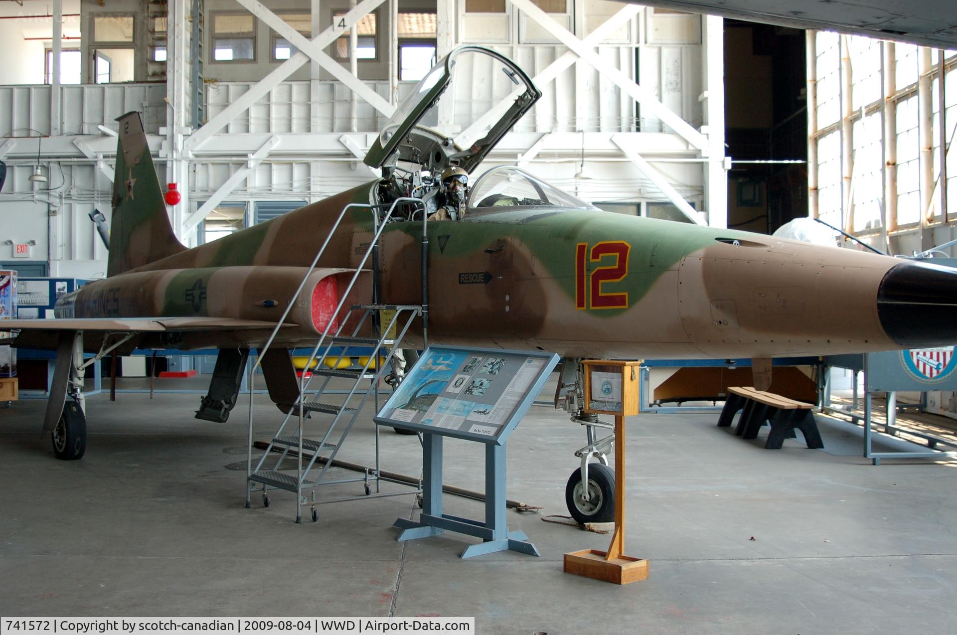 741572, 1974 Northrop F-5E Tiger II C/N R.1270, 1974 Northrop F-5E Tiger II Cockpit at the Naval Air Station Wildwood Aviation Museum, Cape May County Airport, Wildwood, NJ