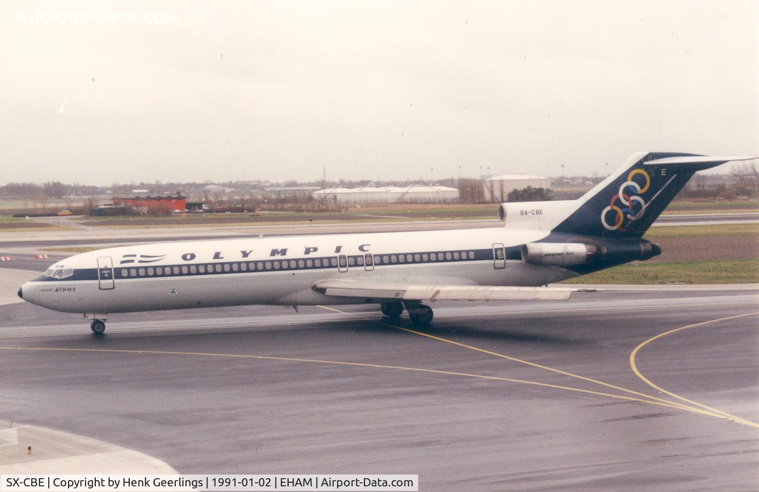 SX-CBE, 1969 Boeing 727-284 C/N 20201/765, Olympic