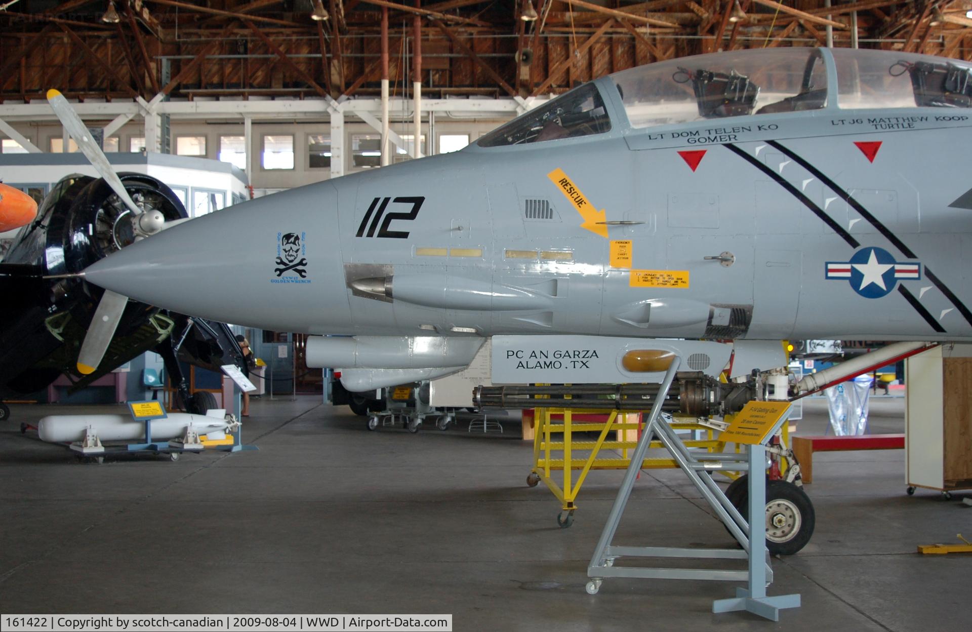 161422, Grumman F-14B Tomcat Tomcat C/N 432, Grumman F-14A Tomcat at the Naval Air Station Wildwood Aviation Museum, Cape May County Airport, Wildwood, NJ