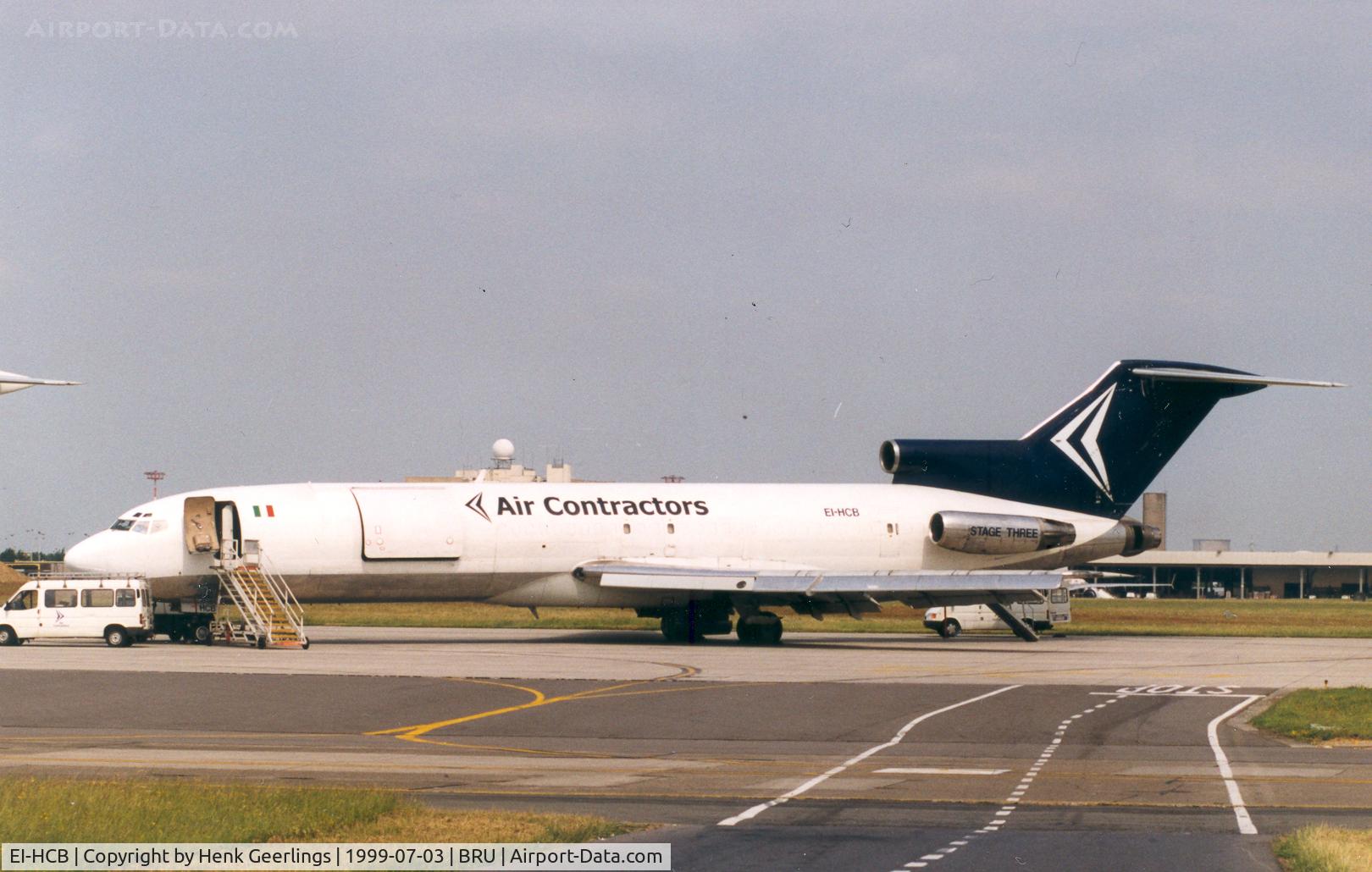 EI-HCB, 1968 Boeing 727-223(F) C/N 19492, Air Contractors