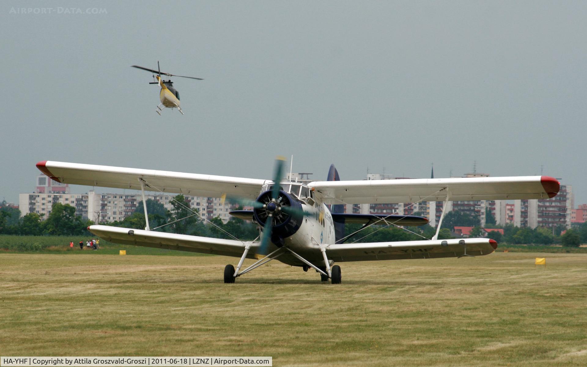 HA-YHF, 1988 PZL-Mielec AN-2PF C/N 1G224-13, Nové Zámky Airport - Slovakia