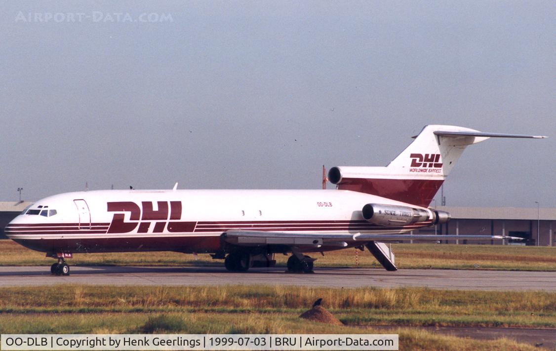 OO-DLB, 1981 Boeing 727-227F C/N 22642, DHL