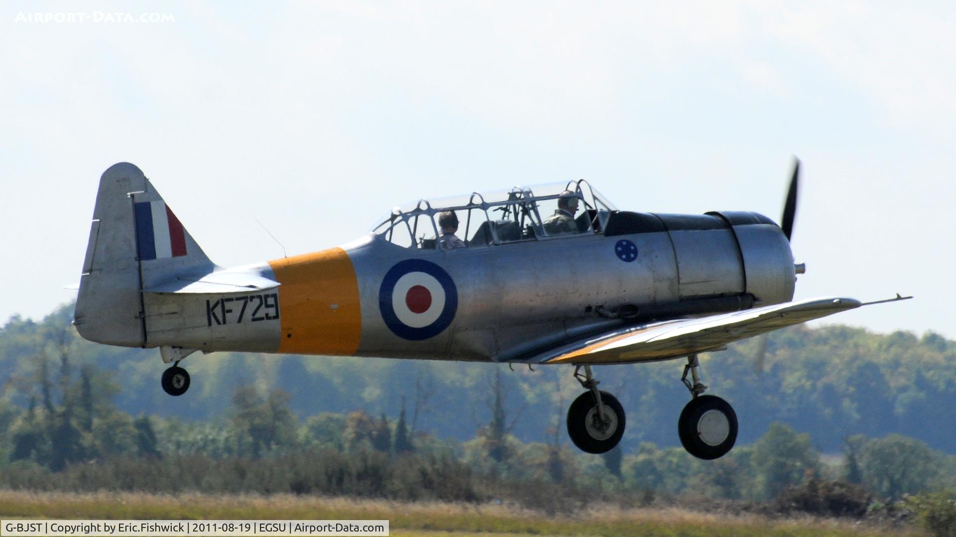 G-BJST, 1953 Canadian Car & Foundry T-6H Harvard Mk.4M C/N 14A-2429, 4. KF729 at the American Air Day, Duxford (August,2011)