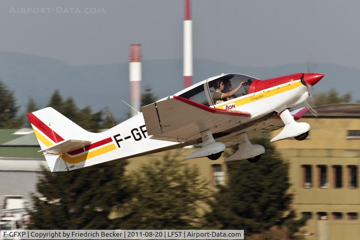 F-GFXP, Robin DR-400-120 C/N 1771, departure out of Strasbourg