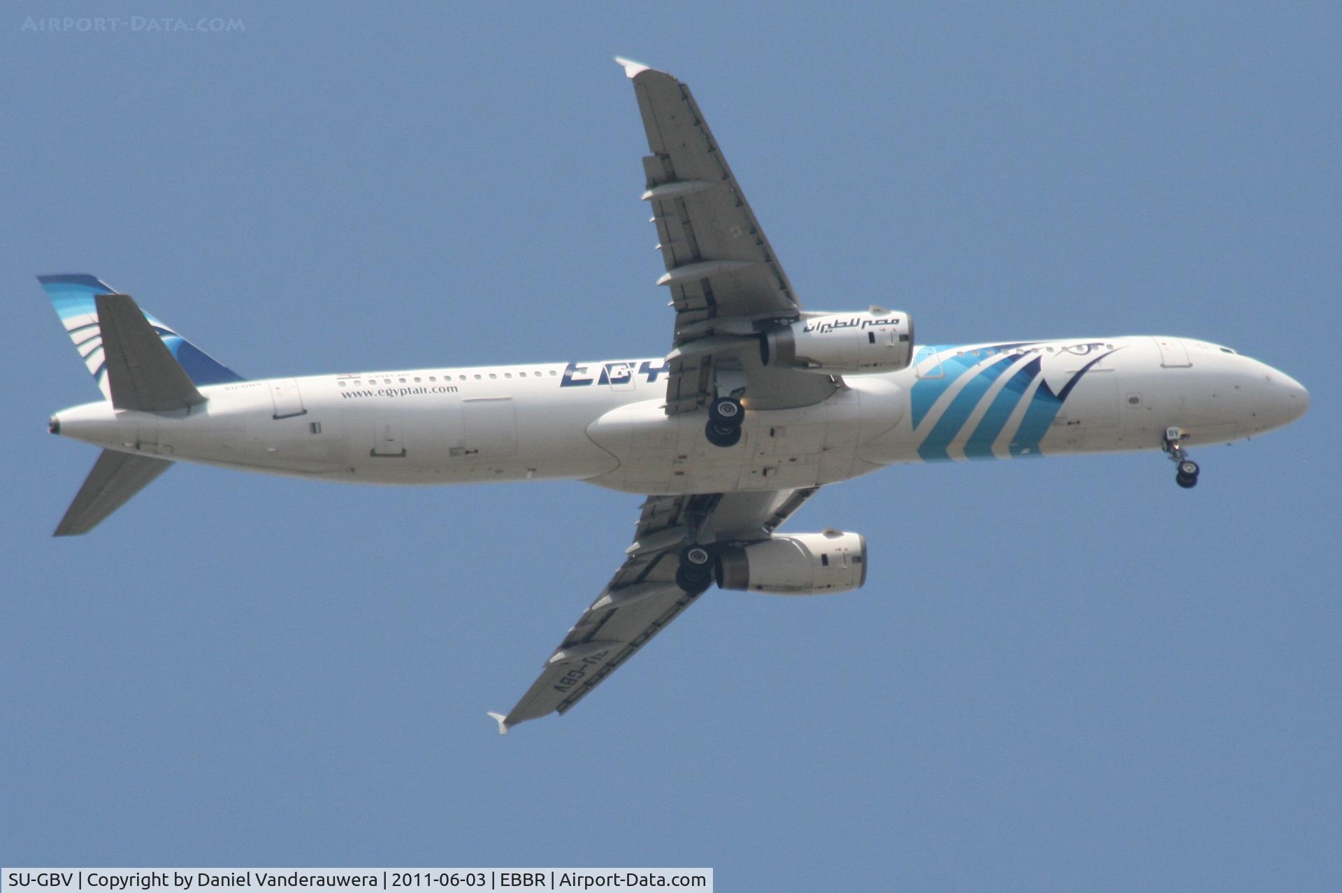 SU-GBV, 1997 Airbus A321-231 C/N 715, On approach to RWY 07L