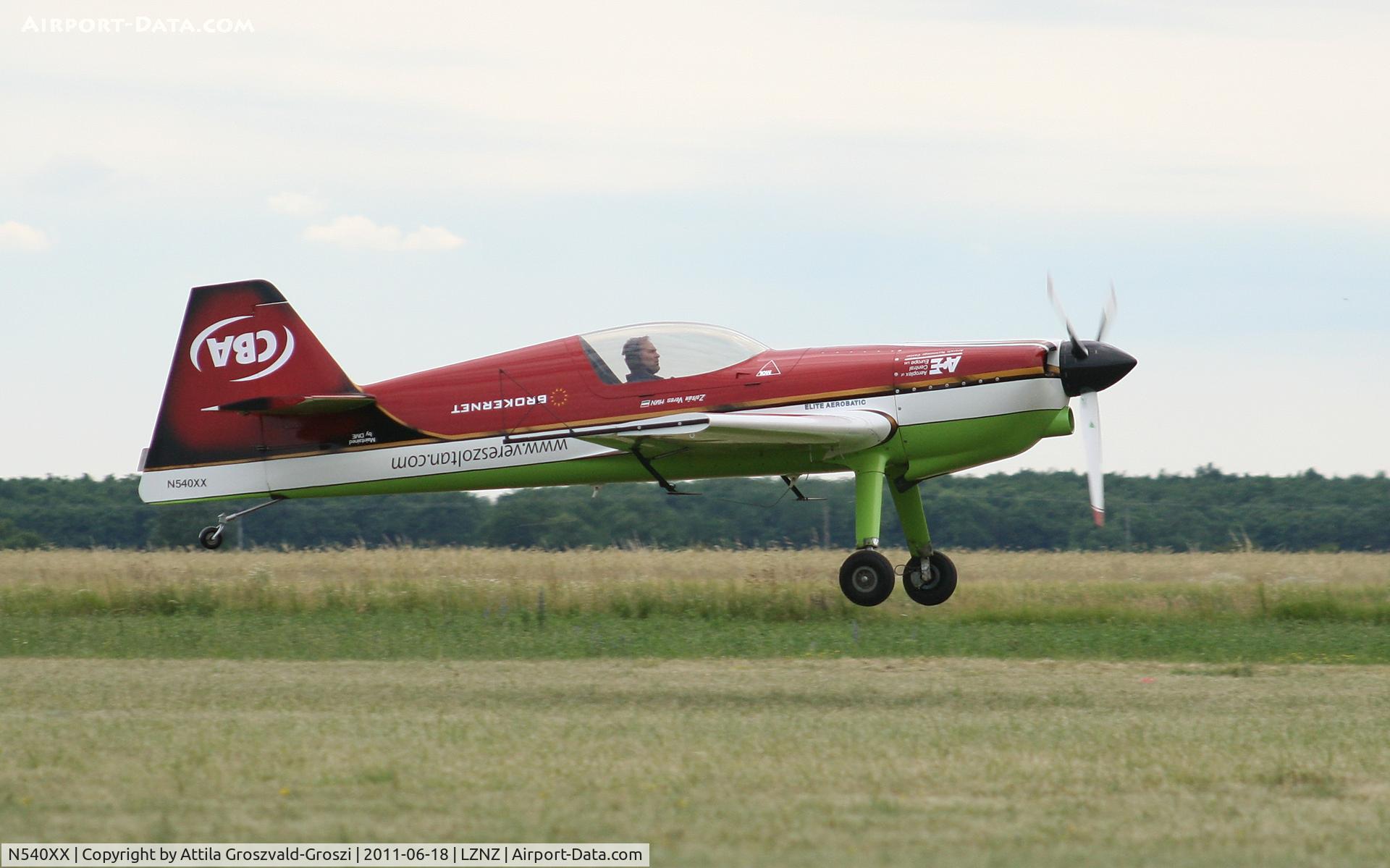 N540XX, 2008 MX Aircraft MXS C/N 6, Nové Zámky Airport - Slovakia