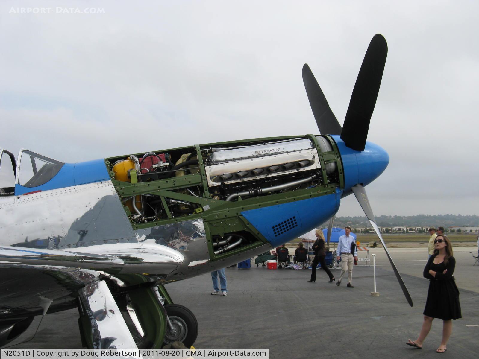 N2051D, 1944 North American P-51D Mustang C/N 122-39913 (44-73454), 1944 North American/Aero Classics P-51D-25NA MUSTANG 'This Is It', Packard license-built Rolls-Royce V-1650-7 Merlin 1,695 Hp, engine