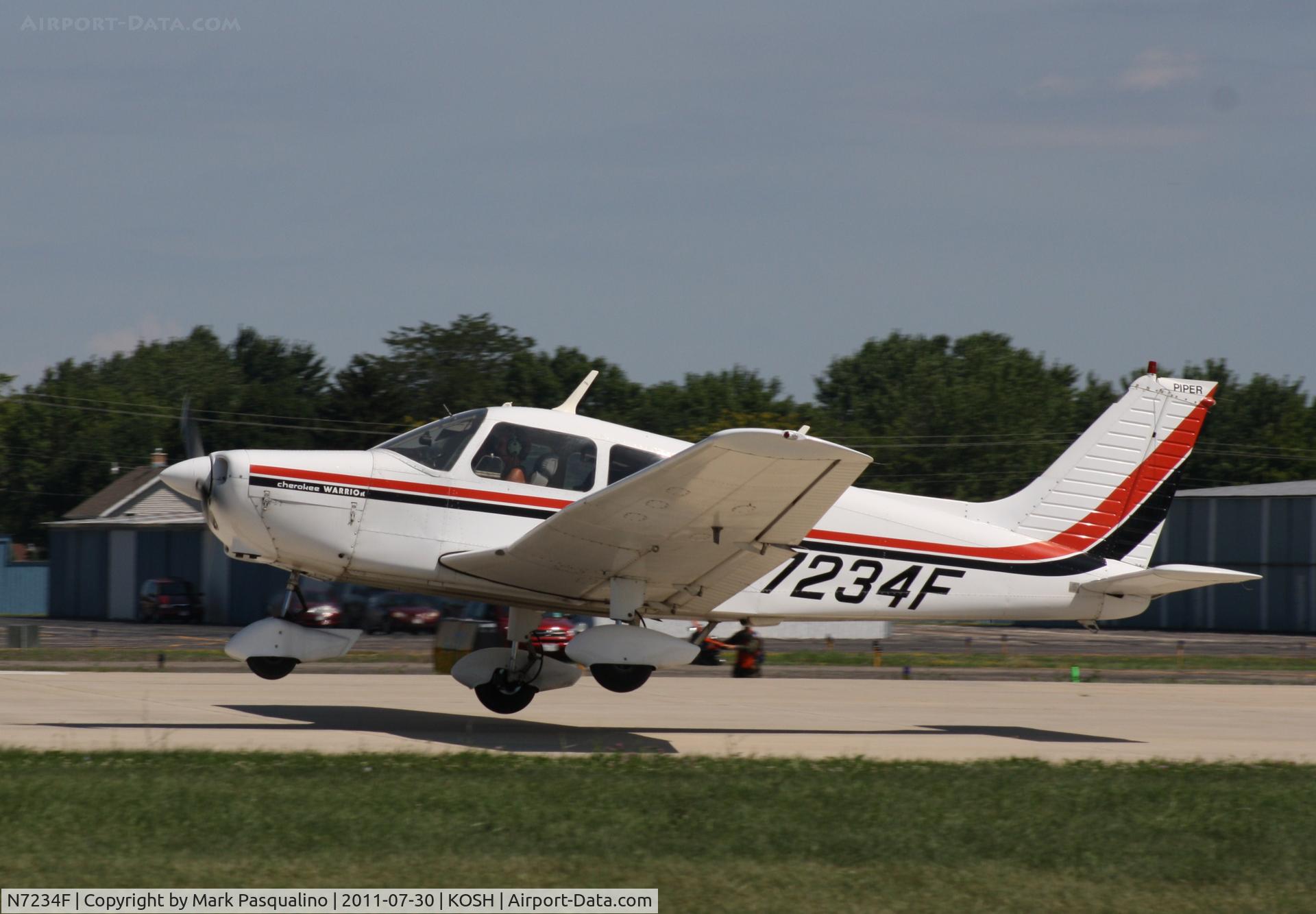 N7234F, 1976 Piper PA-28-151 C/N 28-7715203, Piper PA-28-151