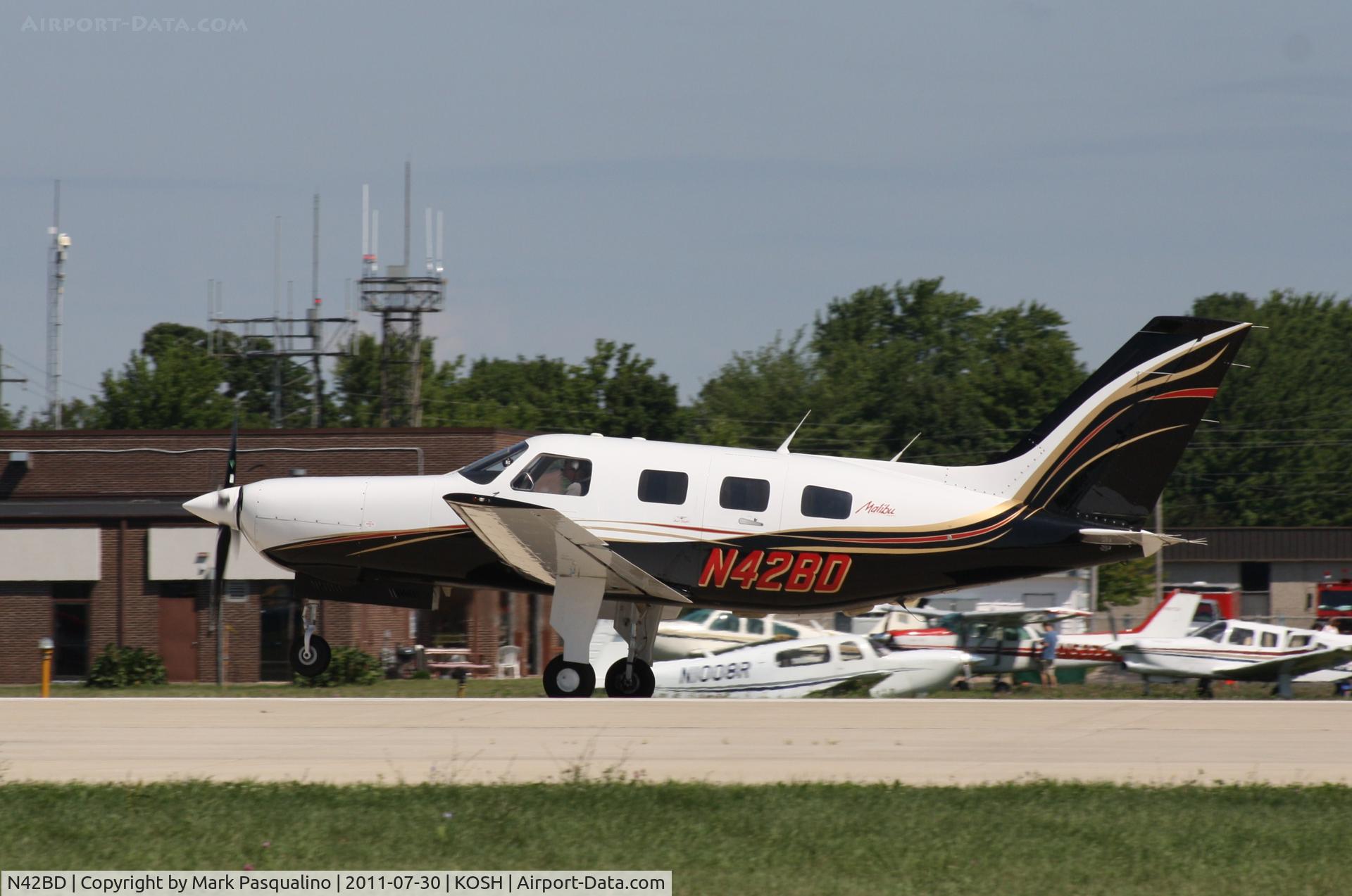 N42BD, 1988 Piper PA-46-310P Malibu C/N 4608122, Piper PA-46-310