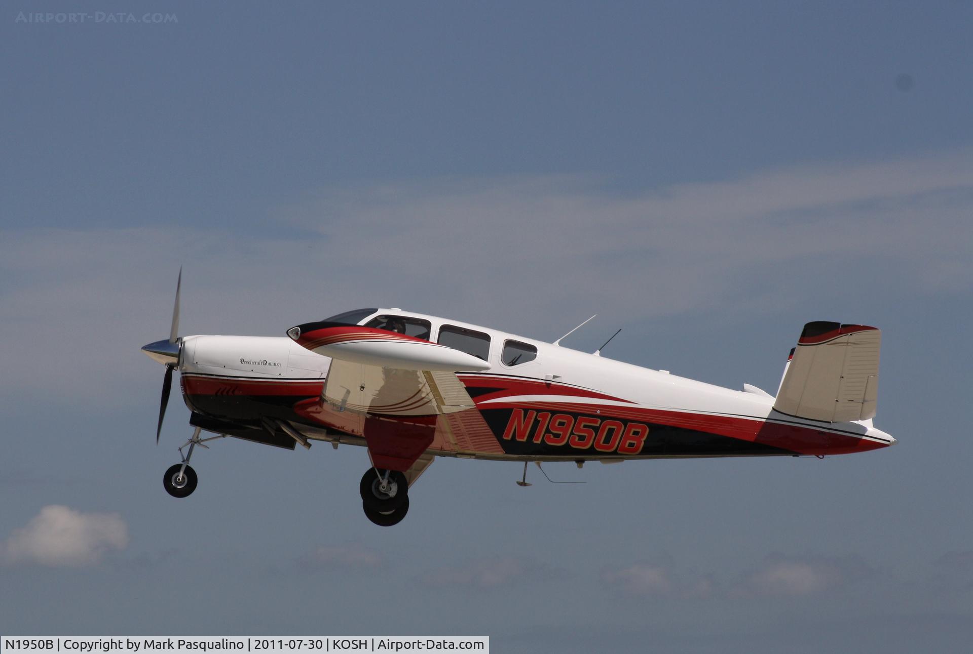 N1950B, 1950 Beech B35 C/N D-2206, Beech B35