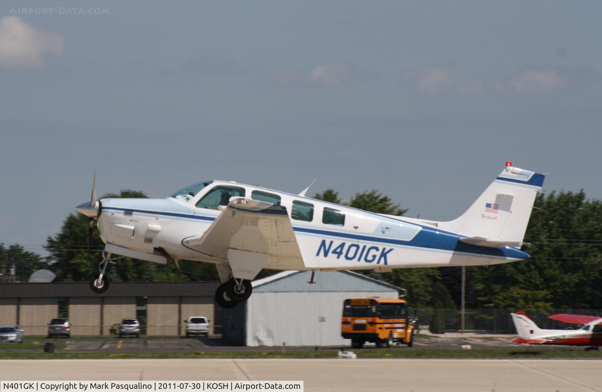N401GK, 1986 Beech B36TC Bonanza C/N EA-459, Beech B36TC