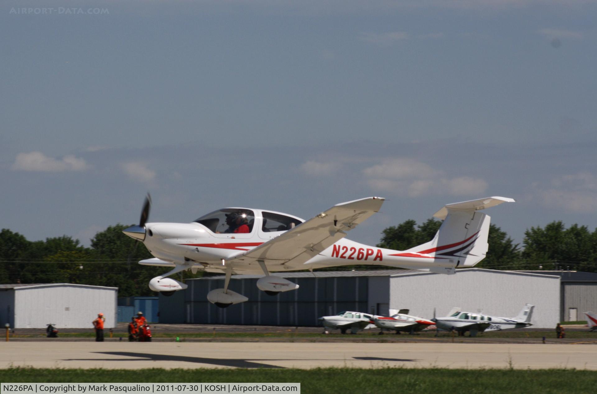 N226PA, Diamond DA-40 Diamond Star C/N 40.1087, Diamond DA 40