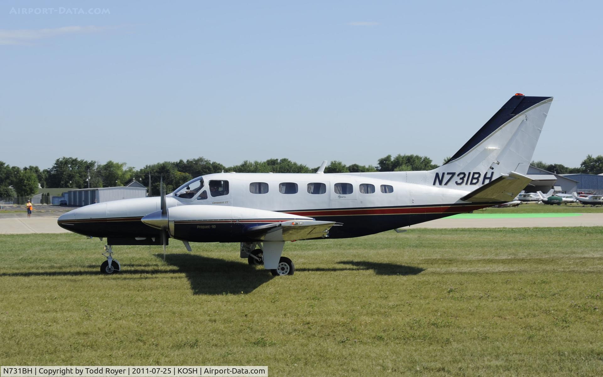N731BH, 1986 Cessna 441 Conquest II C/N 441-0360, AIRVENTURE 2011