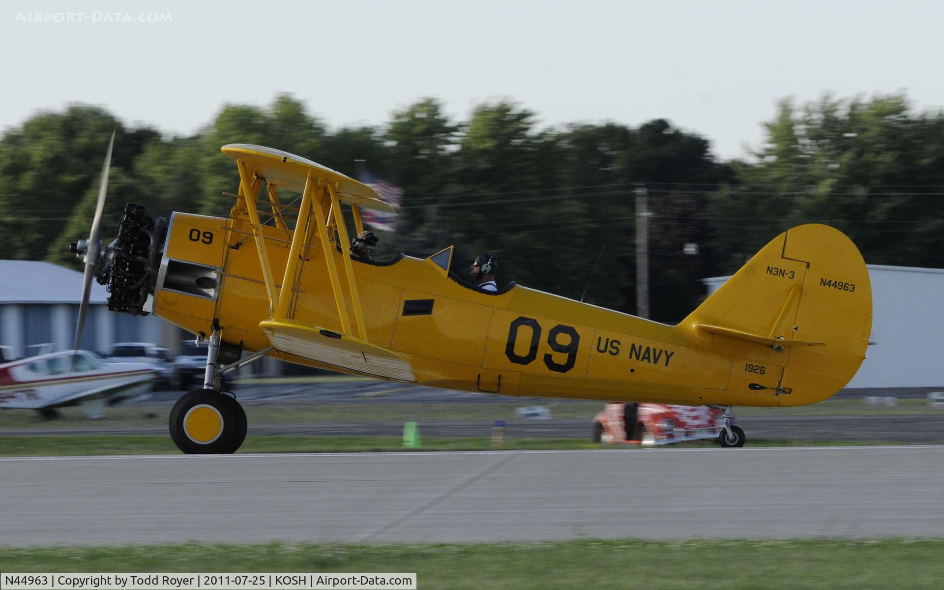 N44963, 1941 Naval Aircraft Factory N3N-3 C/N 1926, AIRVENTURE 2011