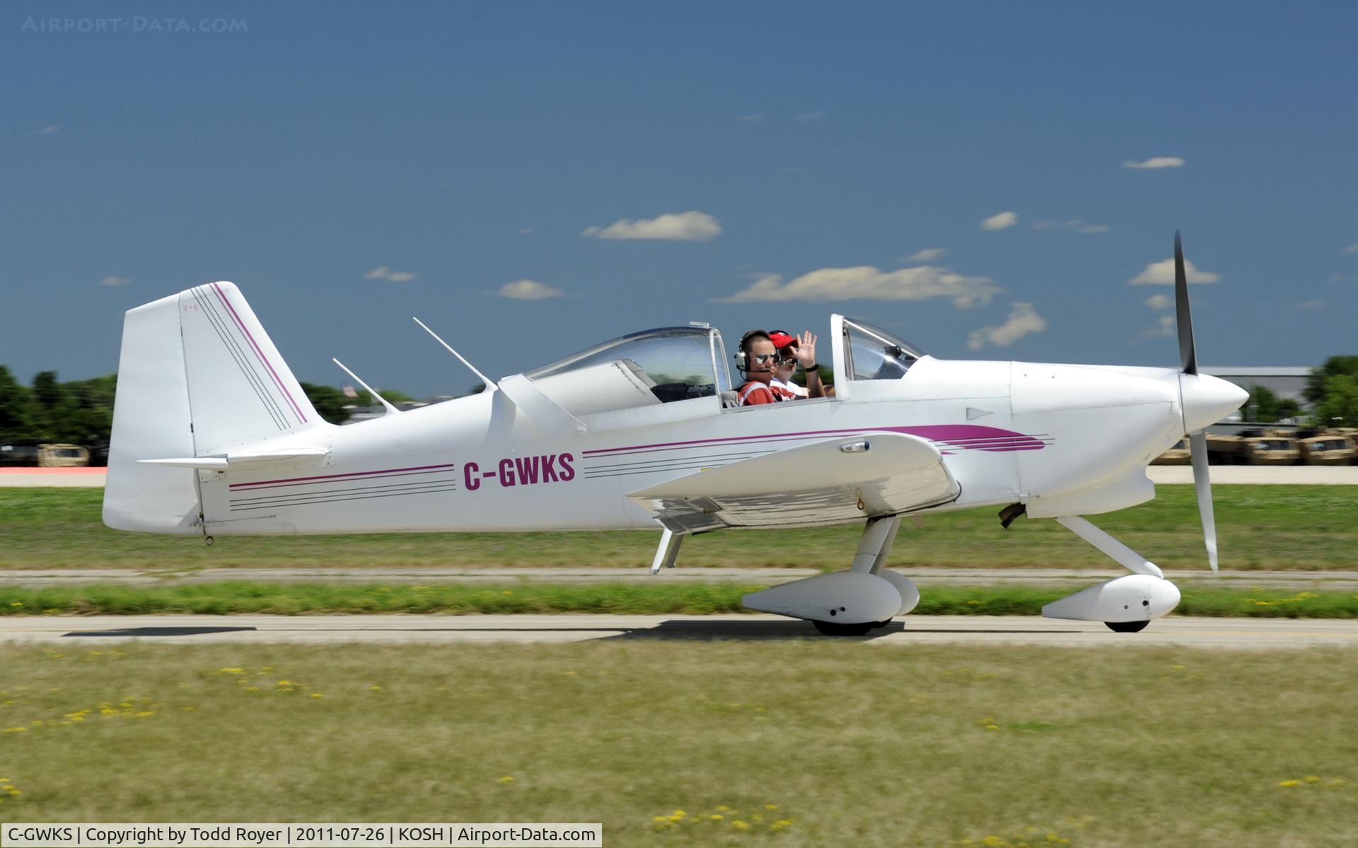 C-GWKS, 1998 Vans RV-6A C/N 60101, AIRVENTURE 2011