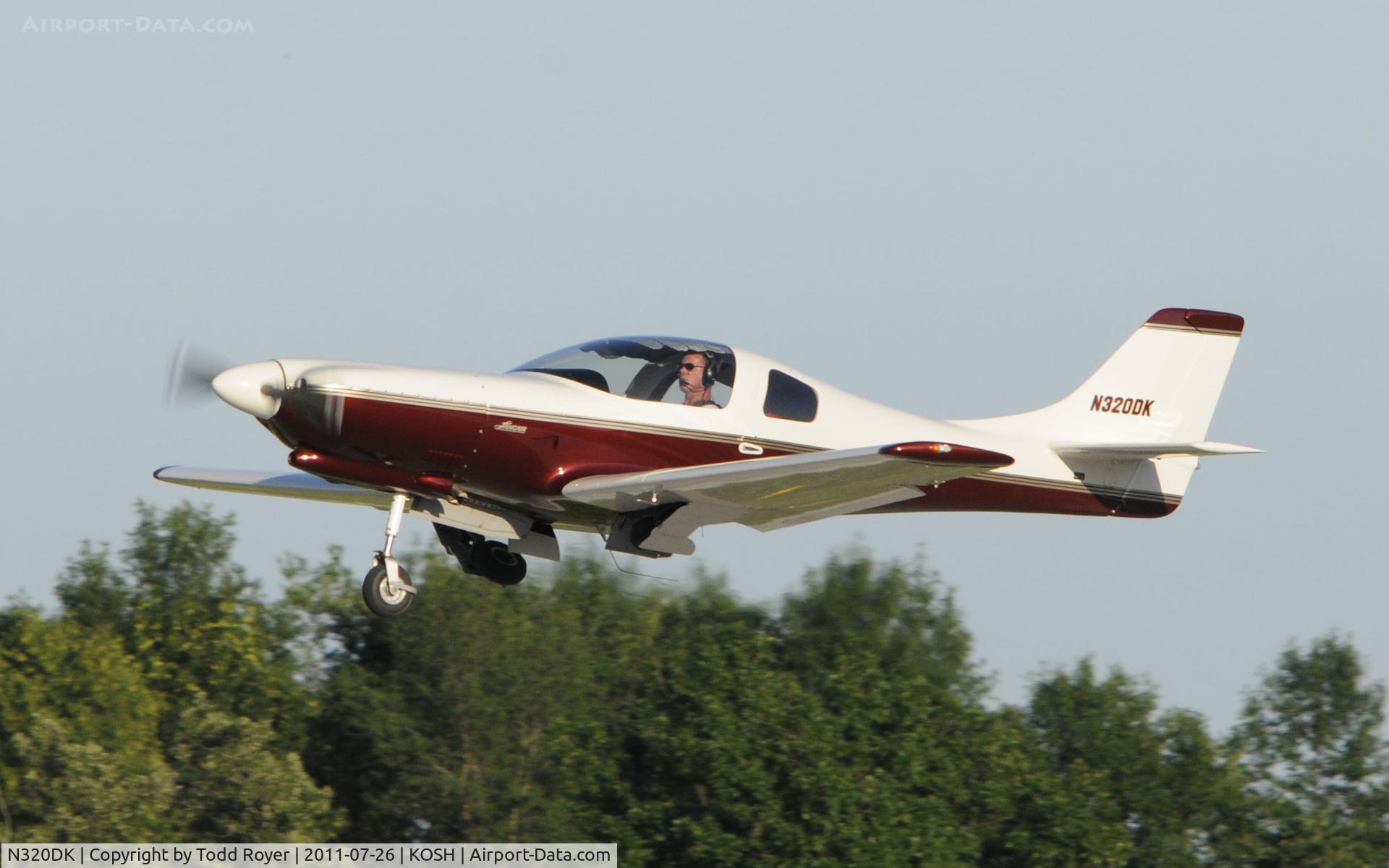N320DK, 2003 Lancair 320 C/N 363-320-SFB, AIRVENTURE 2011