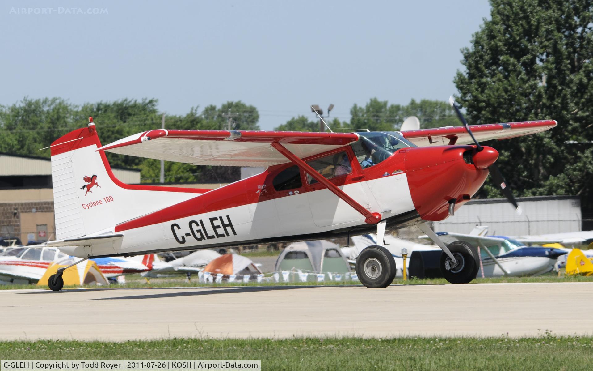C-GLEH, 2004 St-Just Cyclone 180 C/N 0023, AIRVENTURE 2011