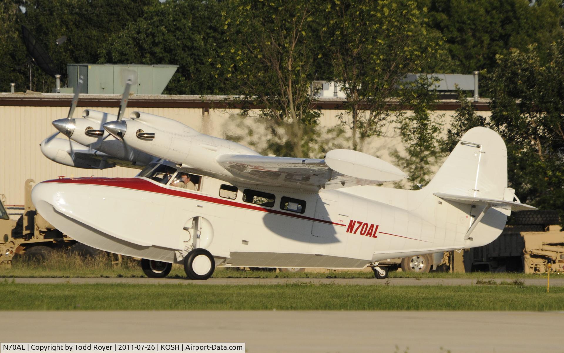 N70AL, 1970 McKinnon G21G C/N 1226, AIRVENTURE 2011