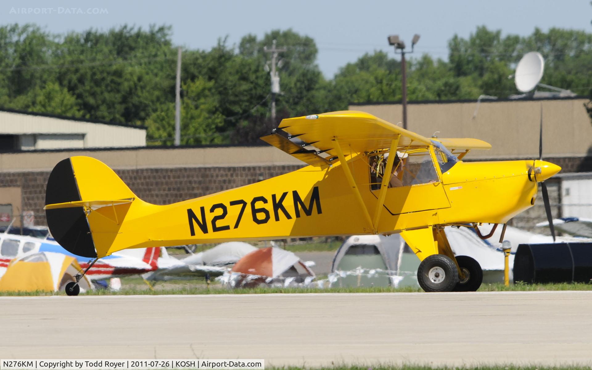 N276KM, 2009 Light Aero Avid Flyer Mark IV C/N 1593D, AIRVENTURE 2011