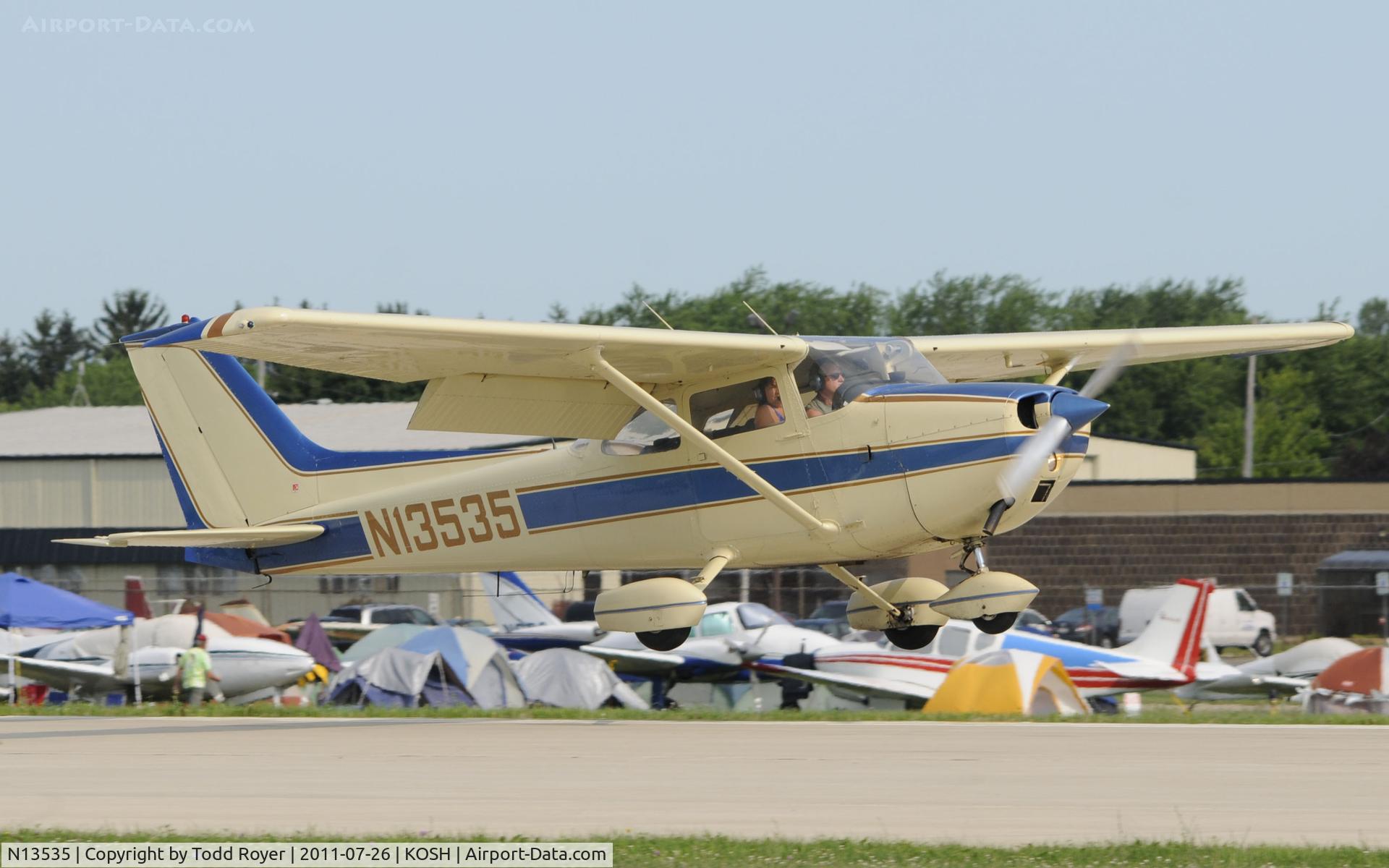 N13535, 1973 Cessna 172M C/N 17262830, AIRVENTURE 2011