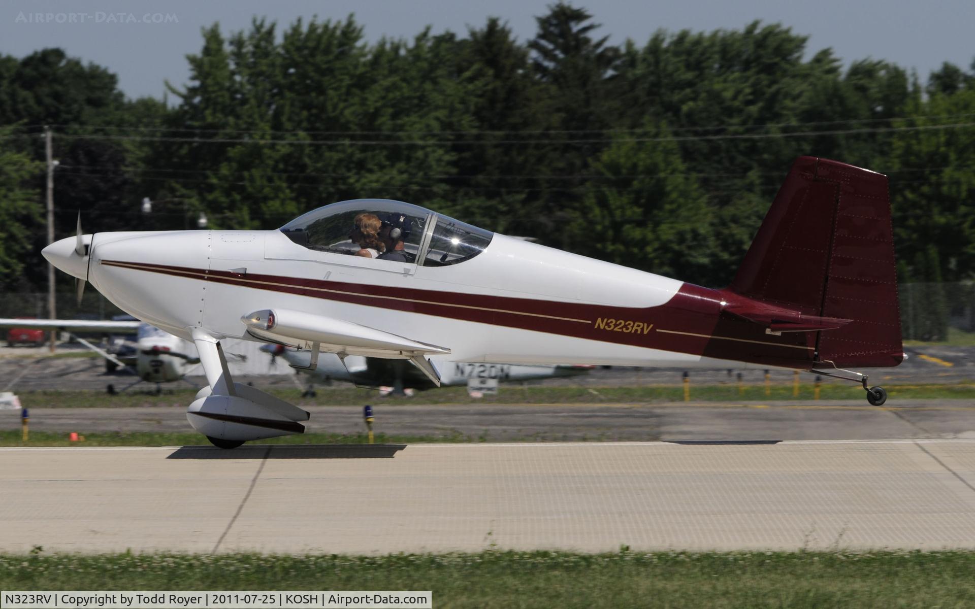 N323RV, Vans RV-7 C/N 72723, AIRVENTURE 2011