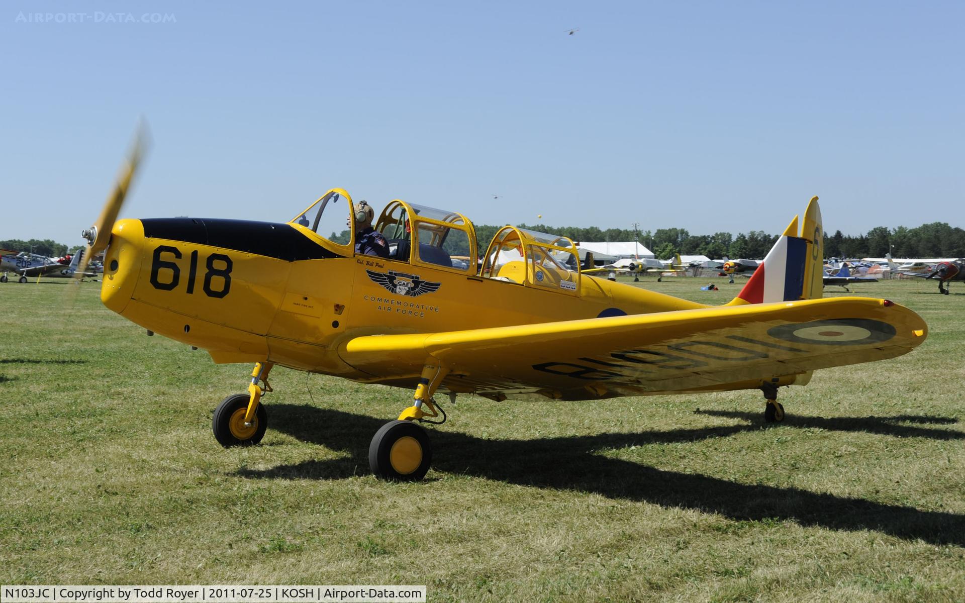 N103JC, 1943 Fairchild M-62A-3 Cornell II C/N FC119, AIRVENTURE 2011
