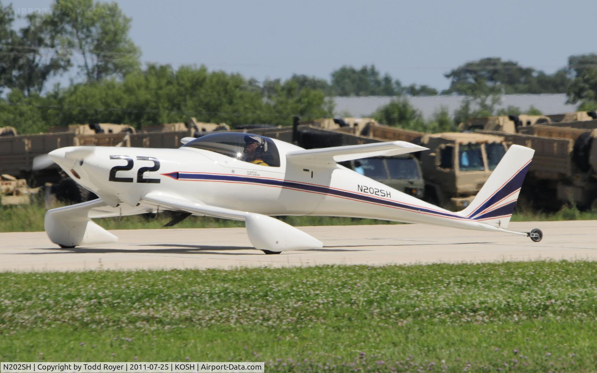 N202SH, QAC Quickie Q2 C/N 2614, AIRVENTURE 2011
