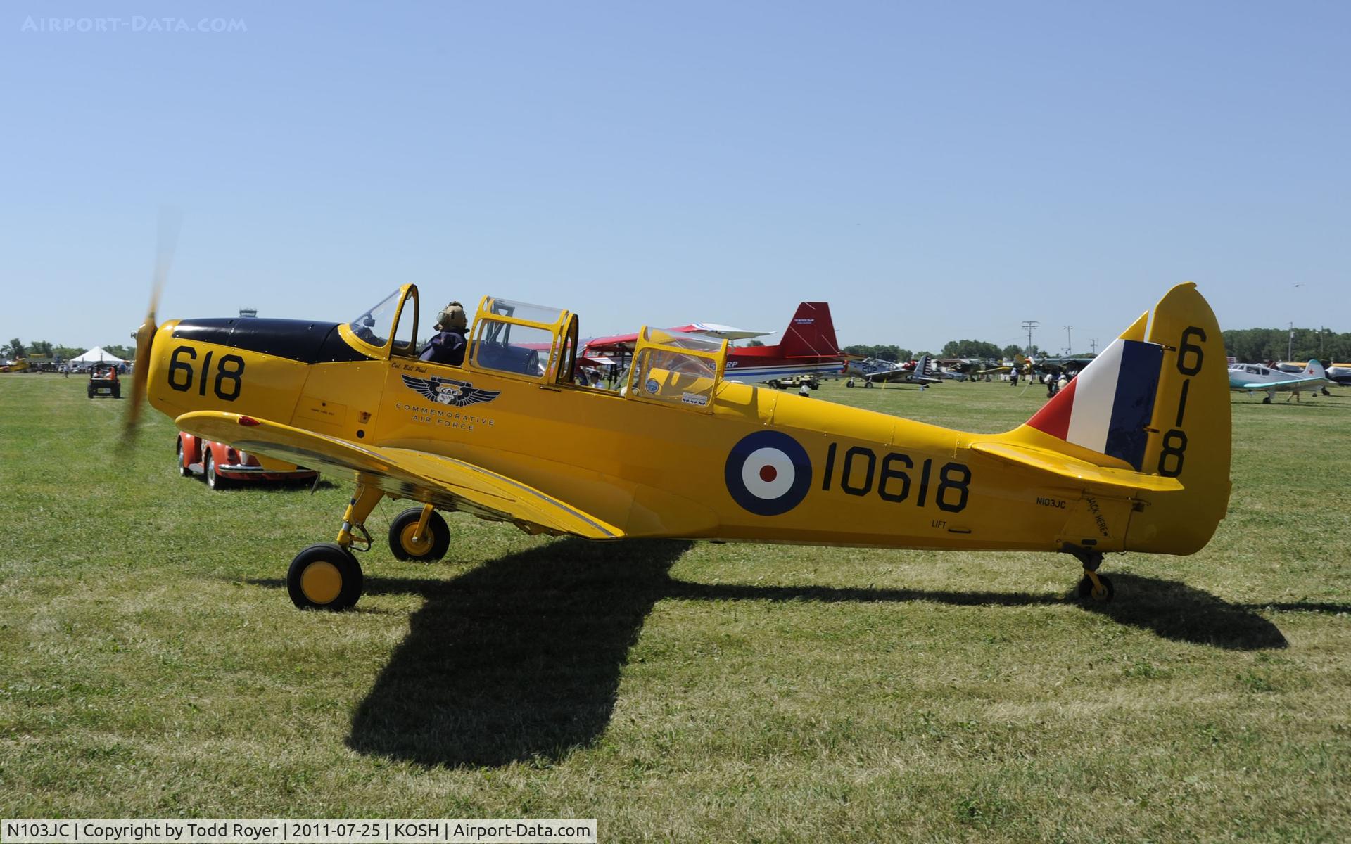 N103JC, 1943 Fairchild M-62A-3 Cornell II C/N FC119, AIRVENTURE 2011