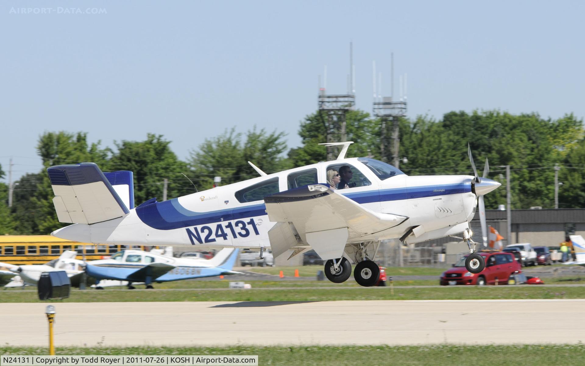 N24131, 1978 Beech V35B Bonanza C/N D-10117, AIRVENTURE 2011