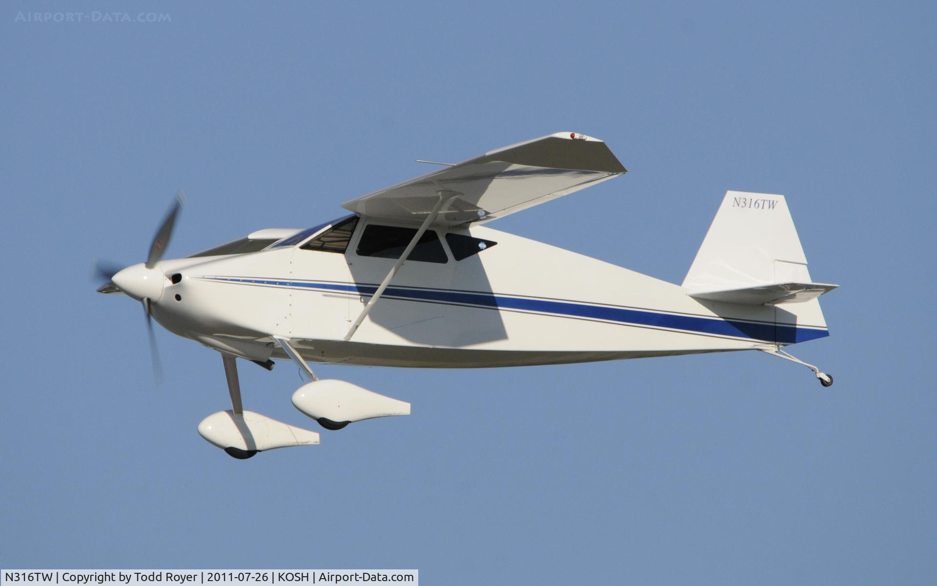 N316TW, 2006 Wittman W-10 Tailwind C/N 1206JR, AIRVENTURE 2011