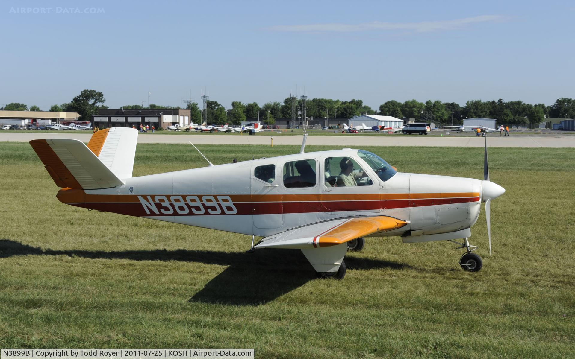 N3899B, 1955 Beech F35 Bonanza C/N D-4135, AIRVENTURE 2011