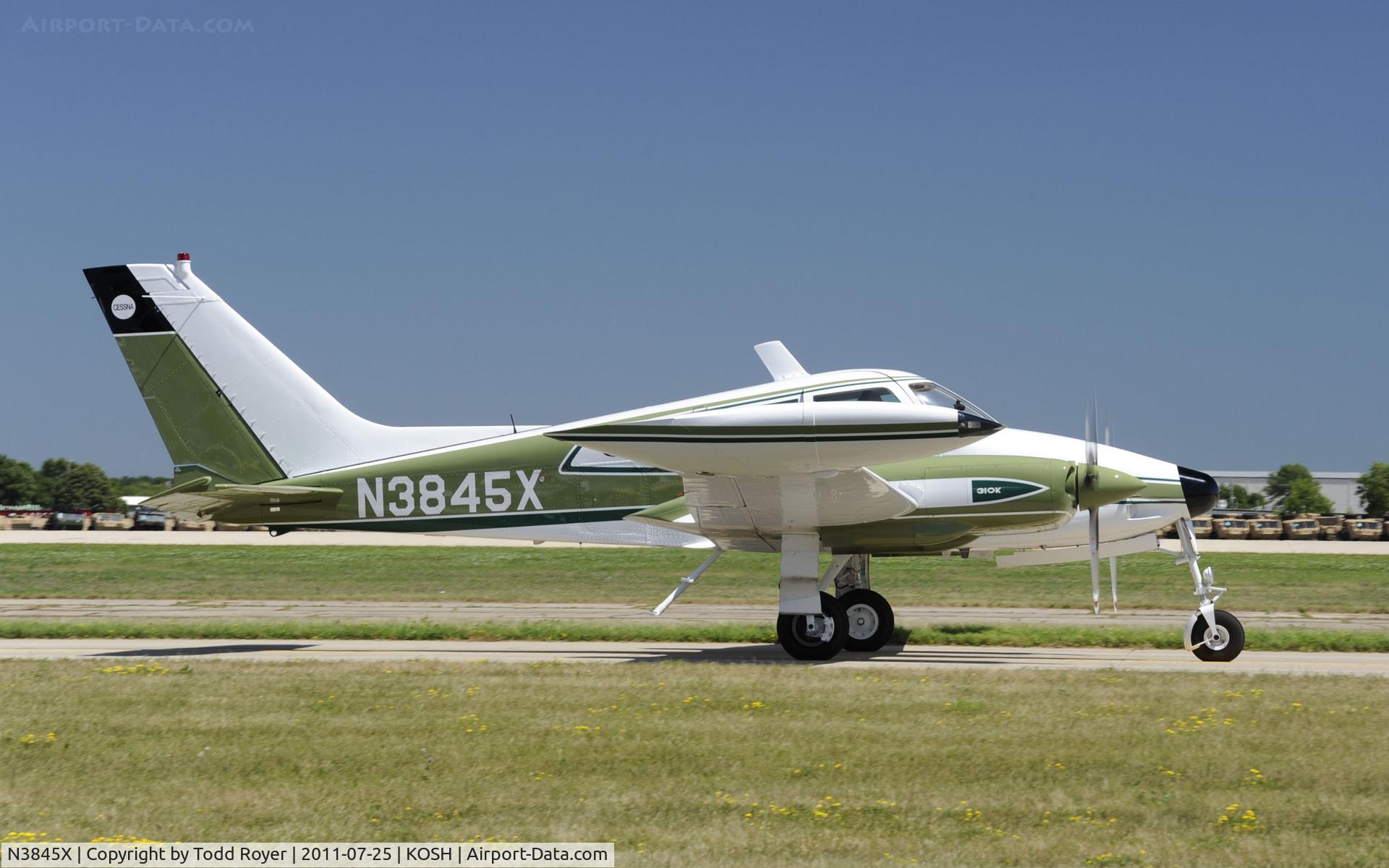 N3845X, 1966 Cessna 310K C/N 310K0245, AIRVENTURE 2011