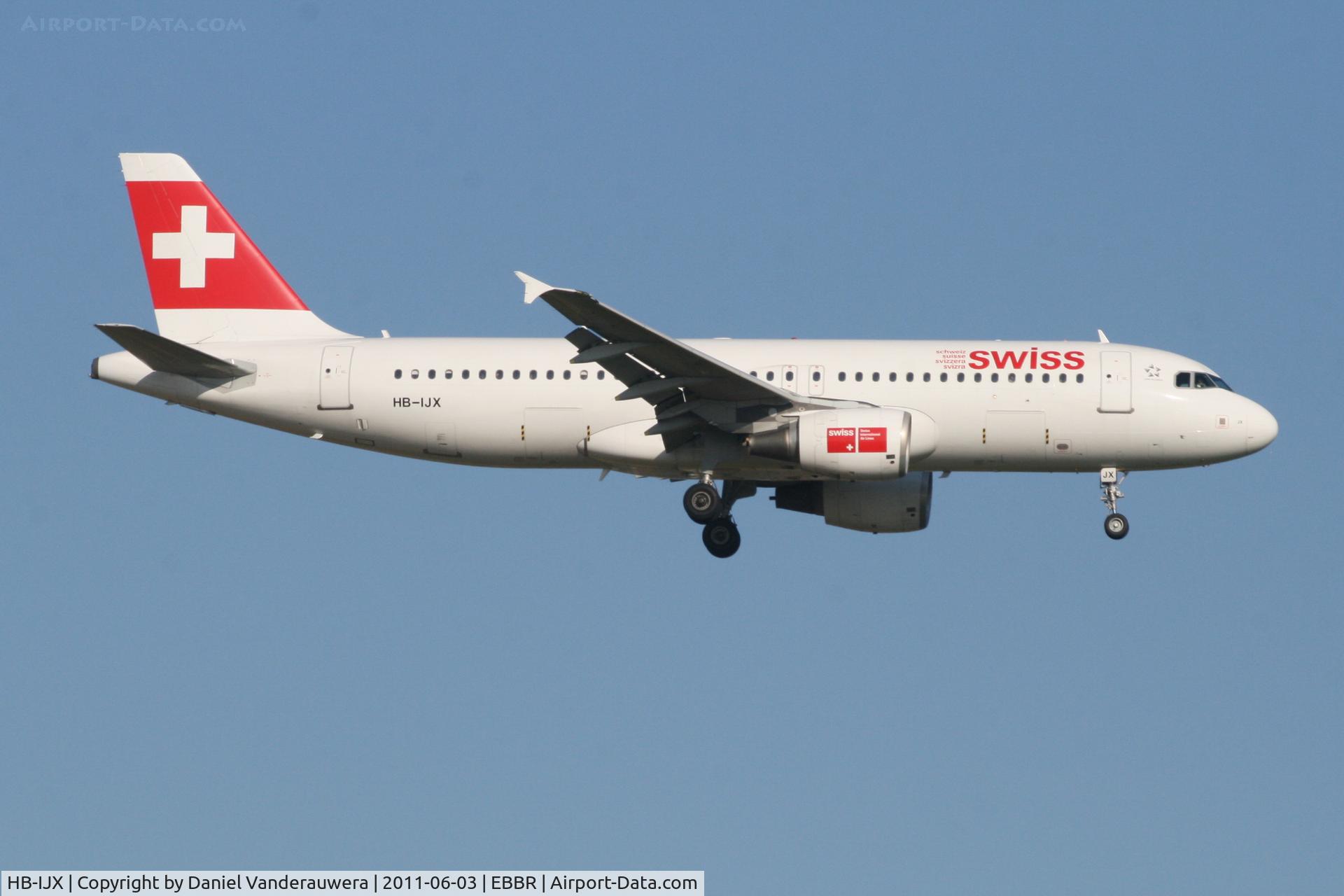 HB-IJX, 2002 Airbus A320-214 C/N 1762, Arrival of flight LX786 to RWY 02