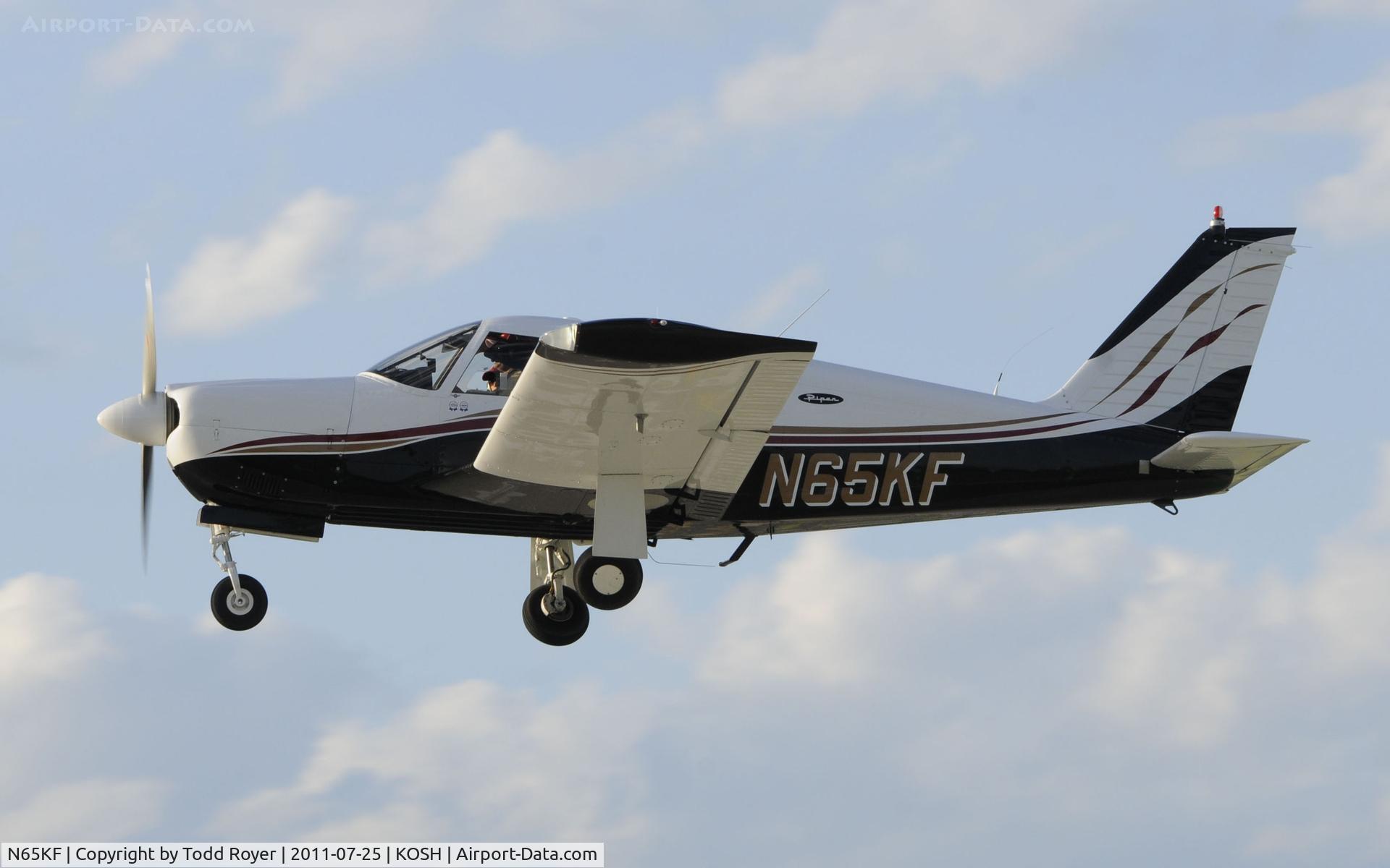 N65KF, 1968 Piper PA-28R-180 Cherokee Arrow C/N 28R-30906, AIRVENTURE 2011