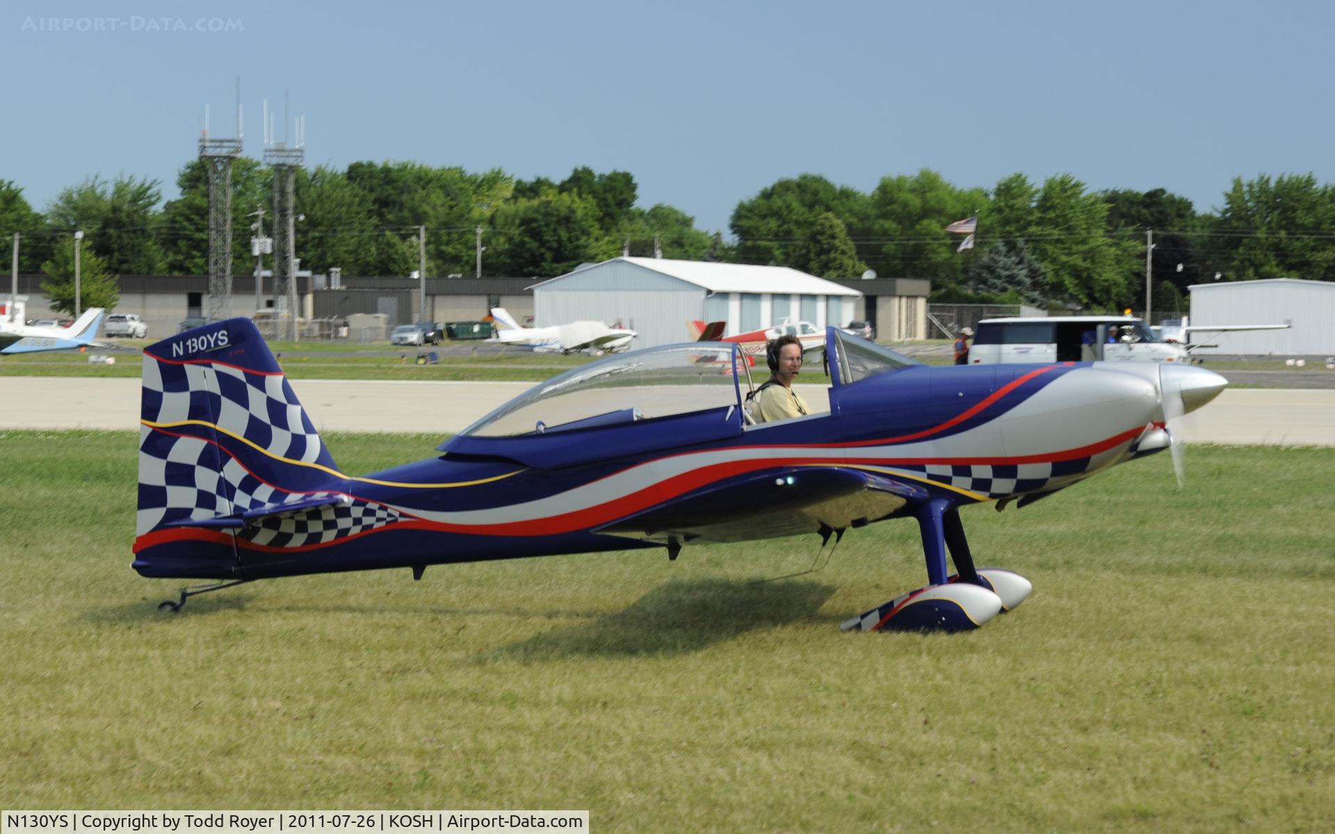 N130YS, Vans RV-8 C/N 81209, AIRVENTURE 2011
