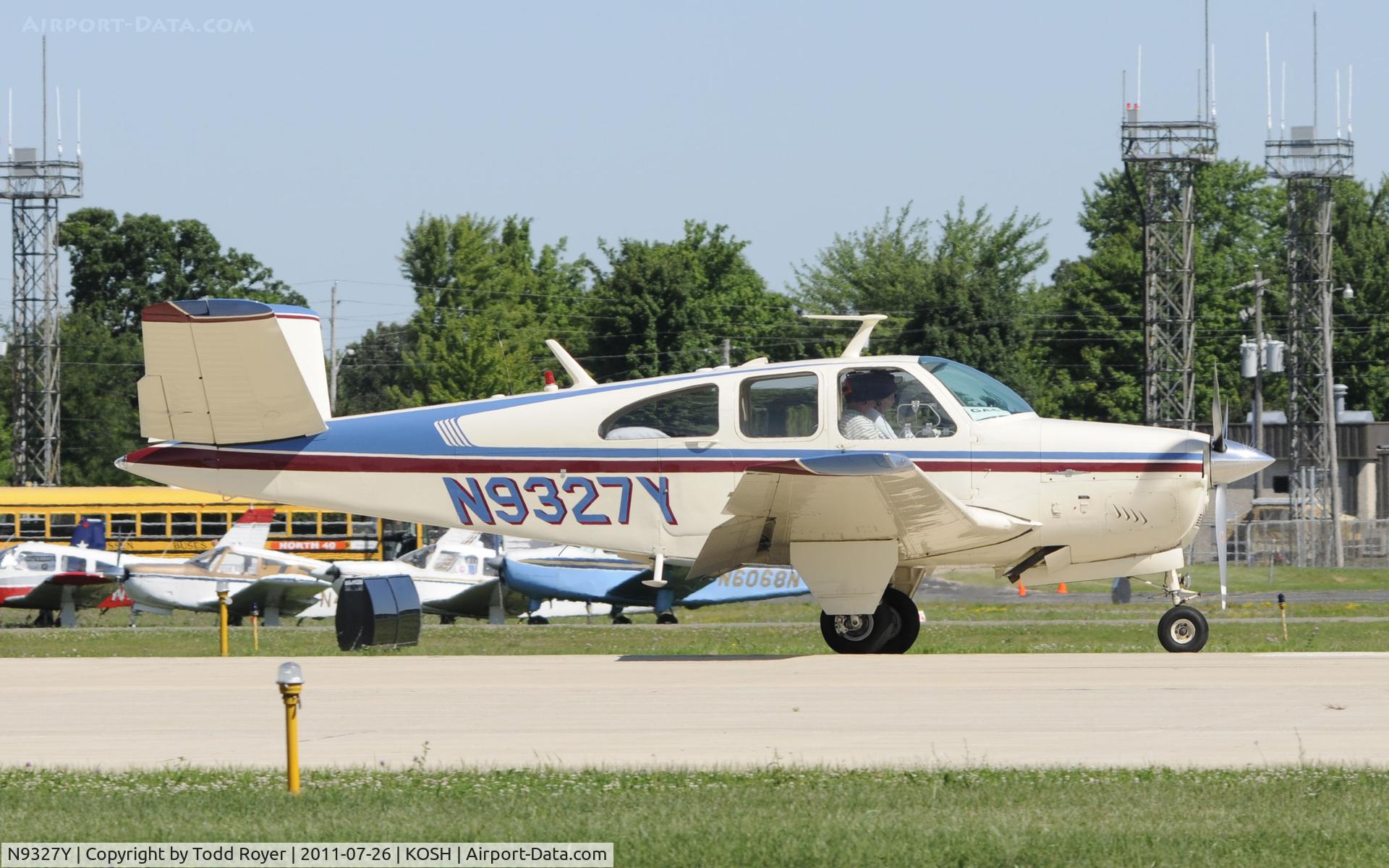 N9327Y, 1960 Beech N35 Bonanza C/N D-6581, AIRVENTURE 2011