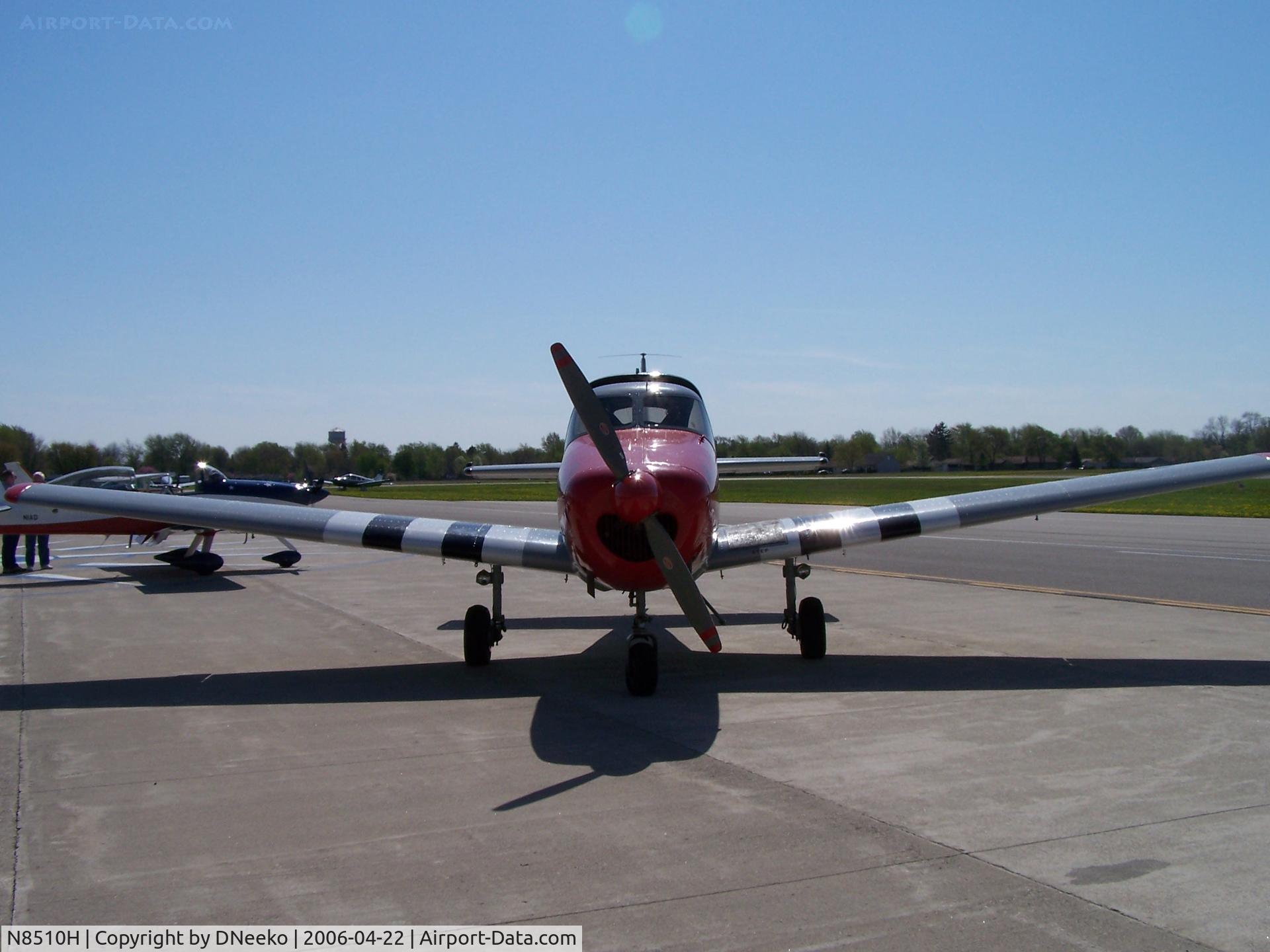 N8510H, 1947 North American Navion (NA-145) C/N NAV-4-510, N8510H @ SMD.  Owner passed away and had to be sold. We're all hoping it's being cared for.  RIP Louie