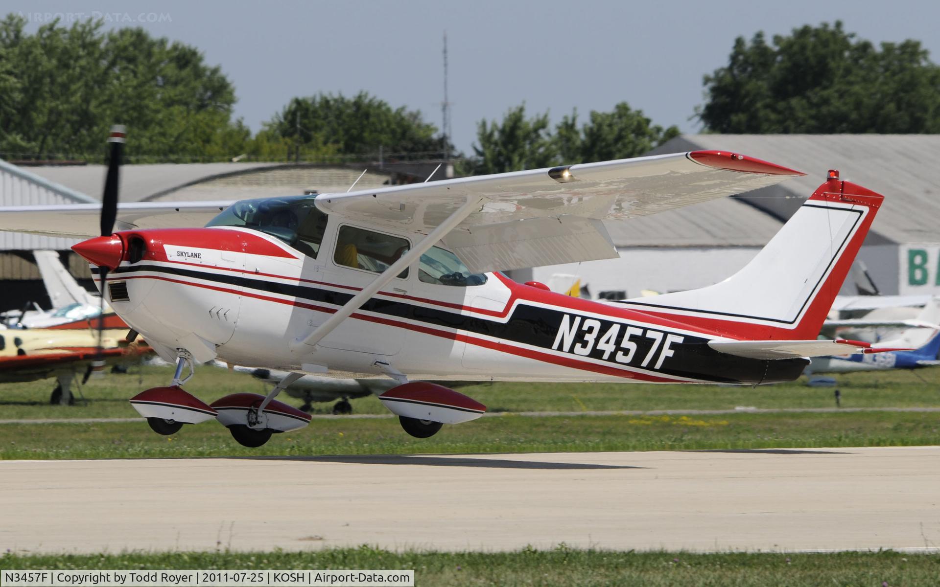N3457F, 1966 Cessna 182J Skylane C/N 18257457, AIRVENTURE 2011