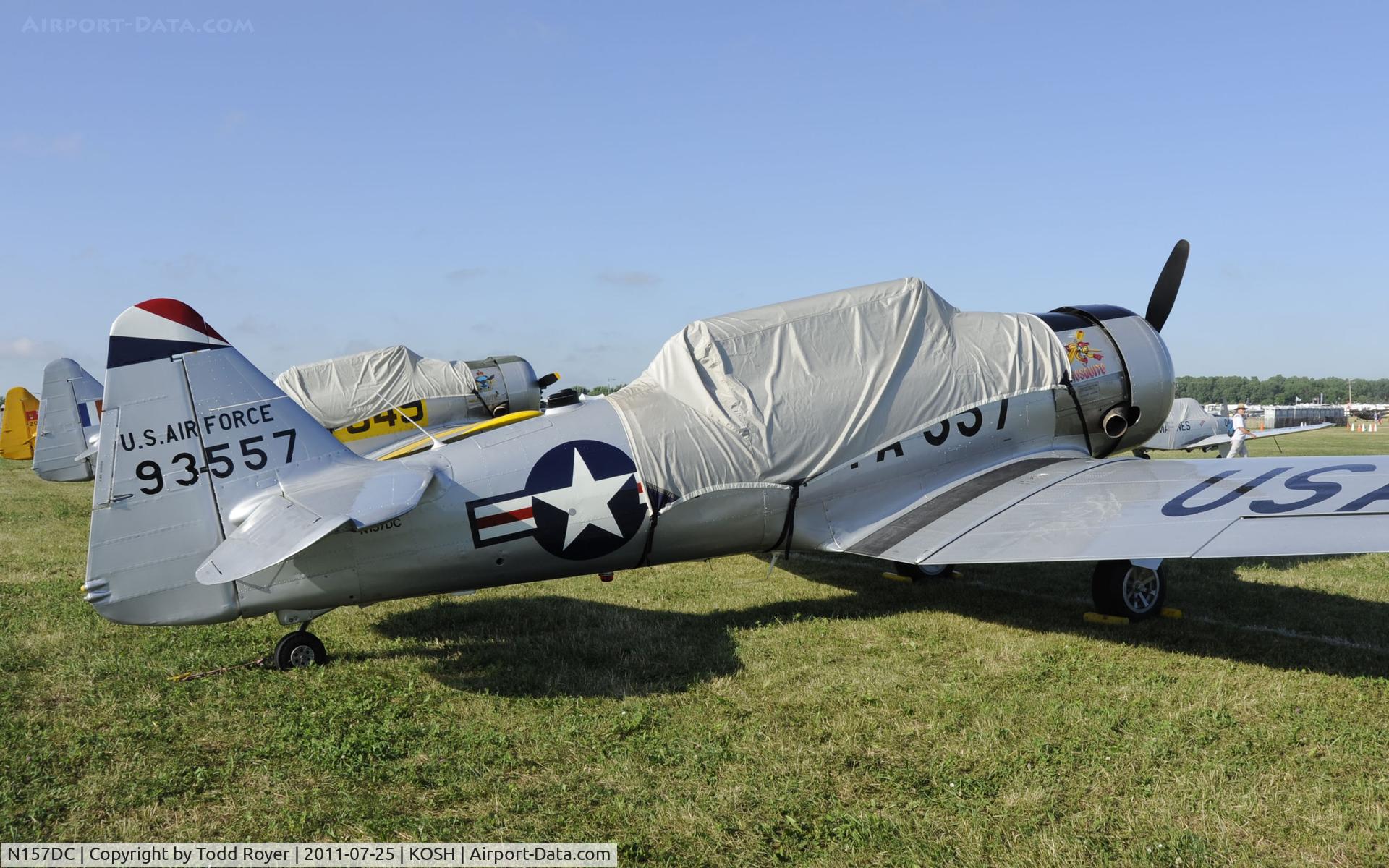 N157DC, 1949 North American T-6G Texan C/N 168-245, AIRVENTURE 2011