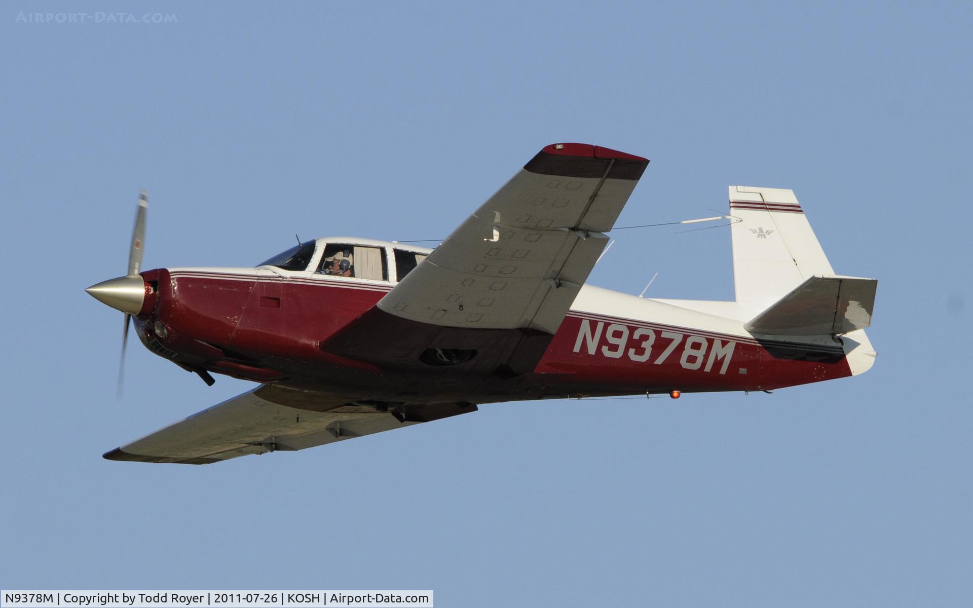 N9378M, 1966 Mooney M20F Executive C/N 670002, AIRVENTURE 2011