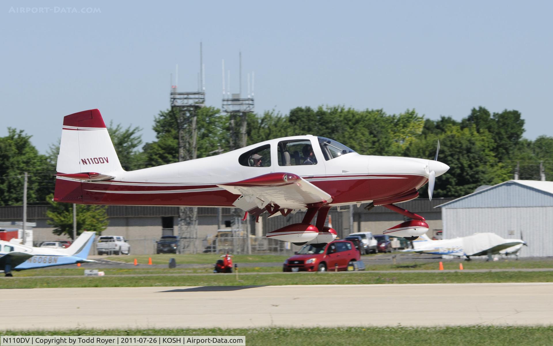 N110DV, 2007 Vans RV-10 C/N 40065, AIRVENTURE 2011
