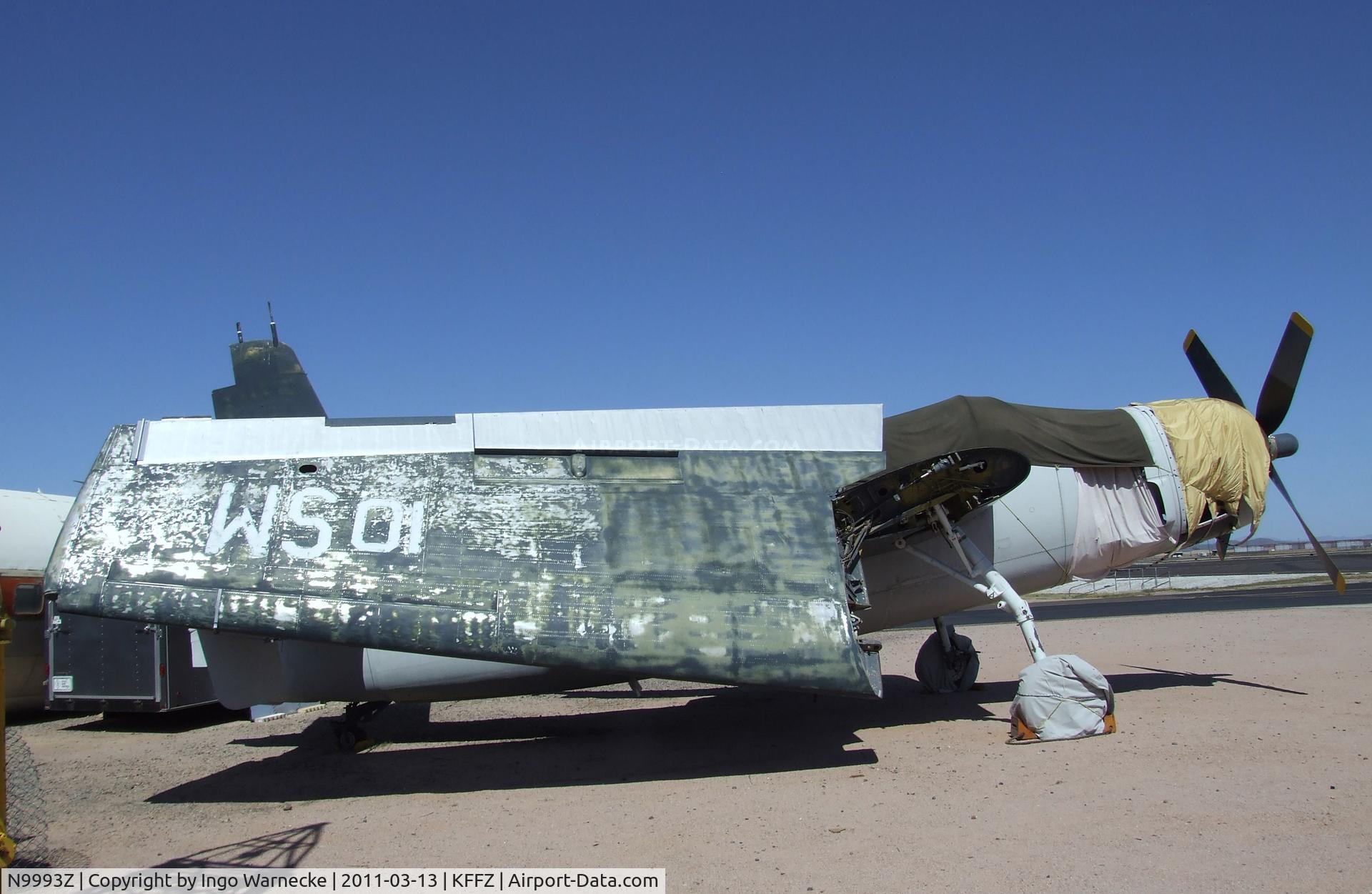 N9993Z, 1940 Grumman AF-2S C/N 126731, Grumman AF-2S Guardian (being restored) at the CAF Arizona Wing Museum, Mesa AZ