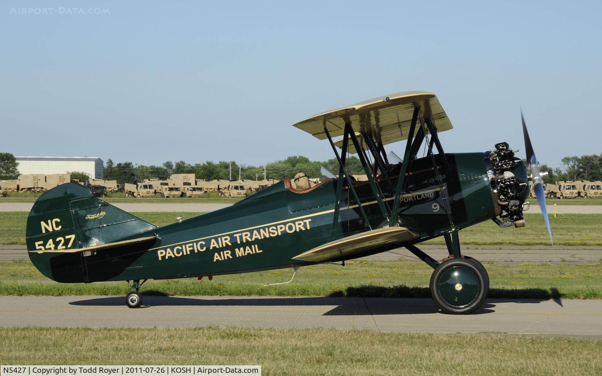 N5427, 1928 Travel Air 4000 C/N 516, AIRVENTURE 2011