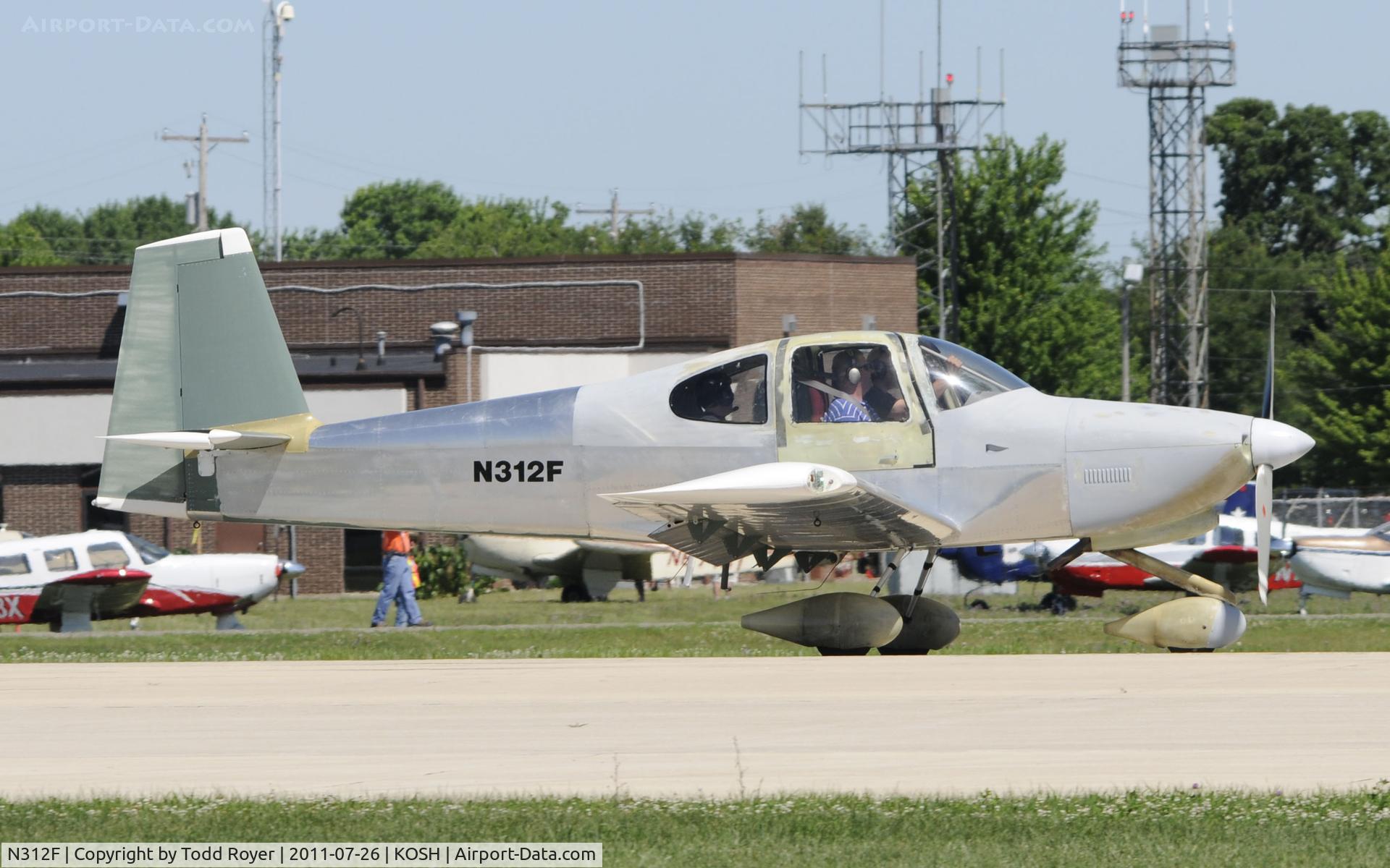 N312F, Vans RV-10 C/N 40192, AIRVENTURE 2011