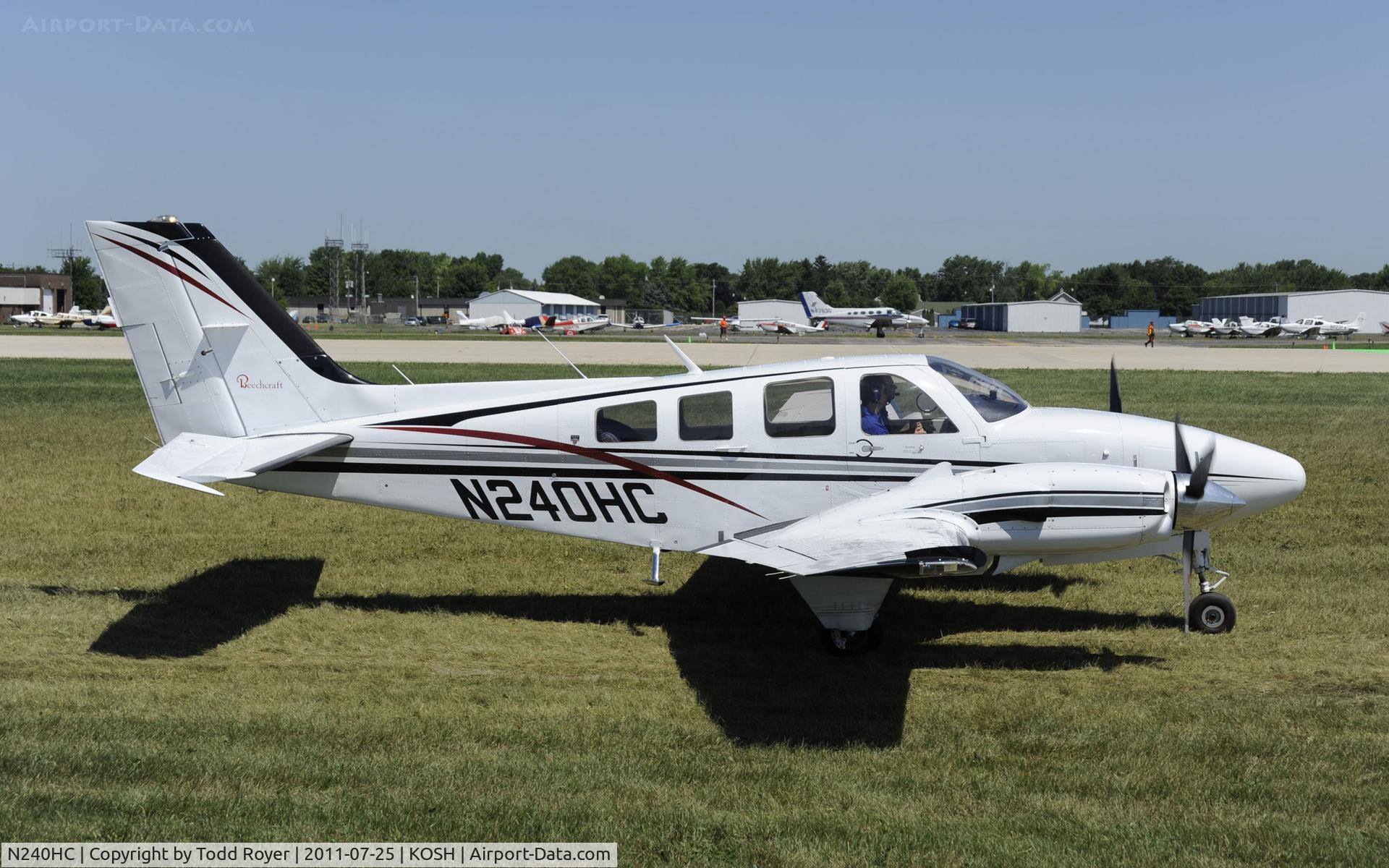 N240HC, 1979 Beech 58P Baron C/N TJ-221, AIRVENTURE 2011