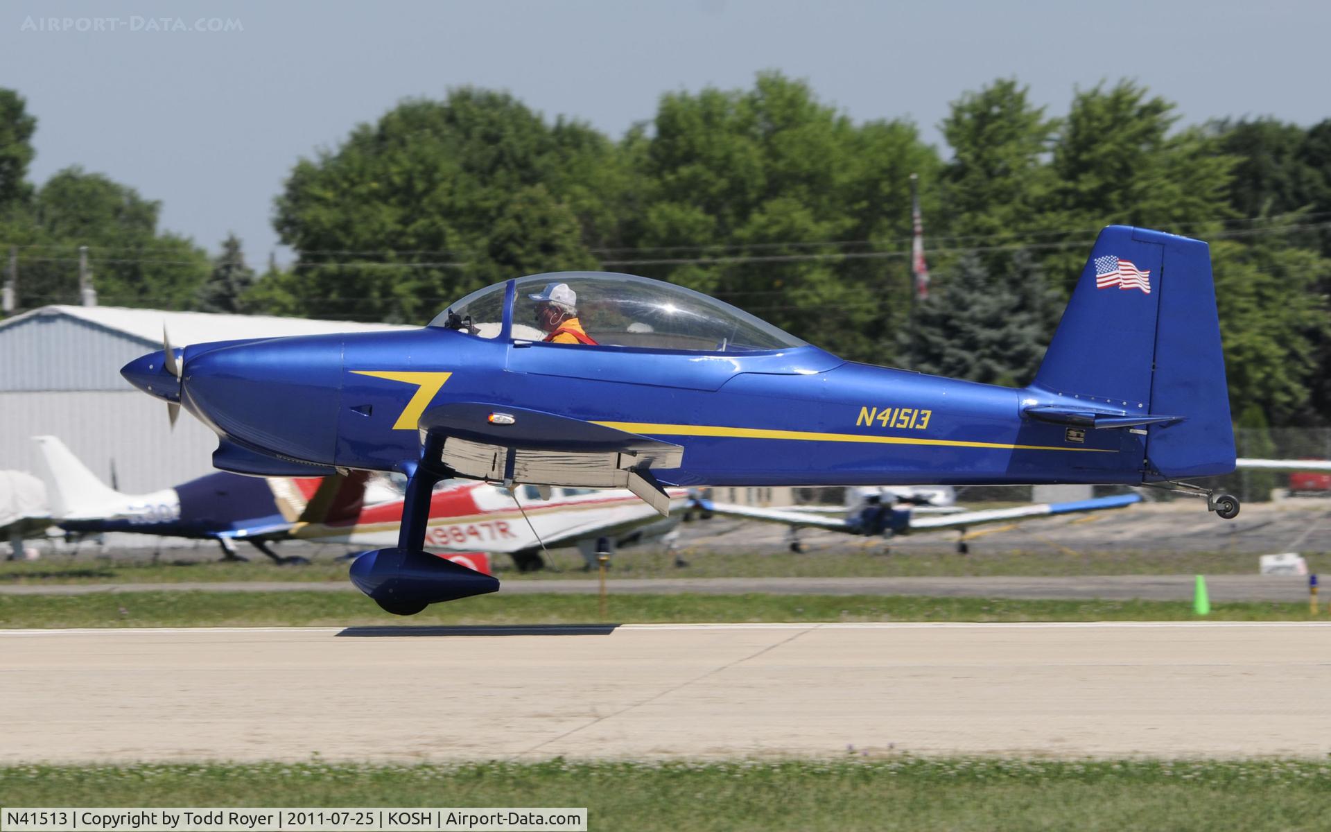 N41513, 2004 Vans RV-8 C/N 80645, AIRVENTURE 2011
